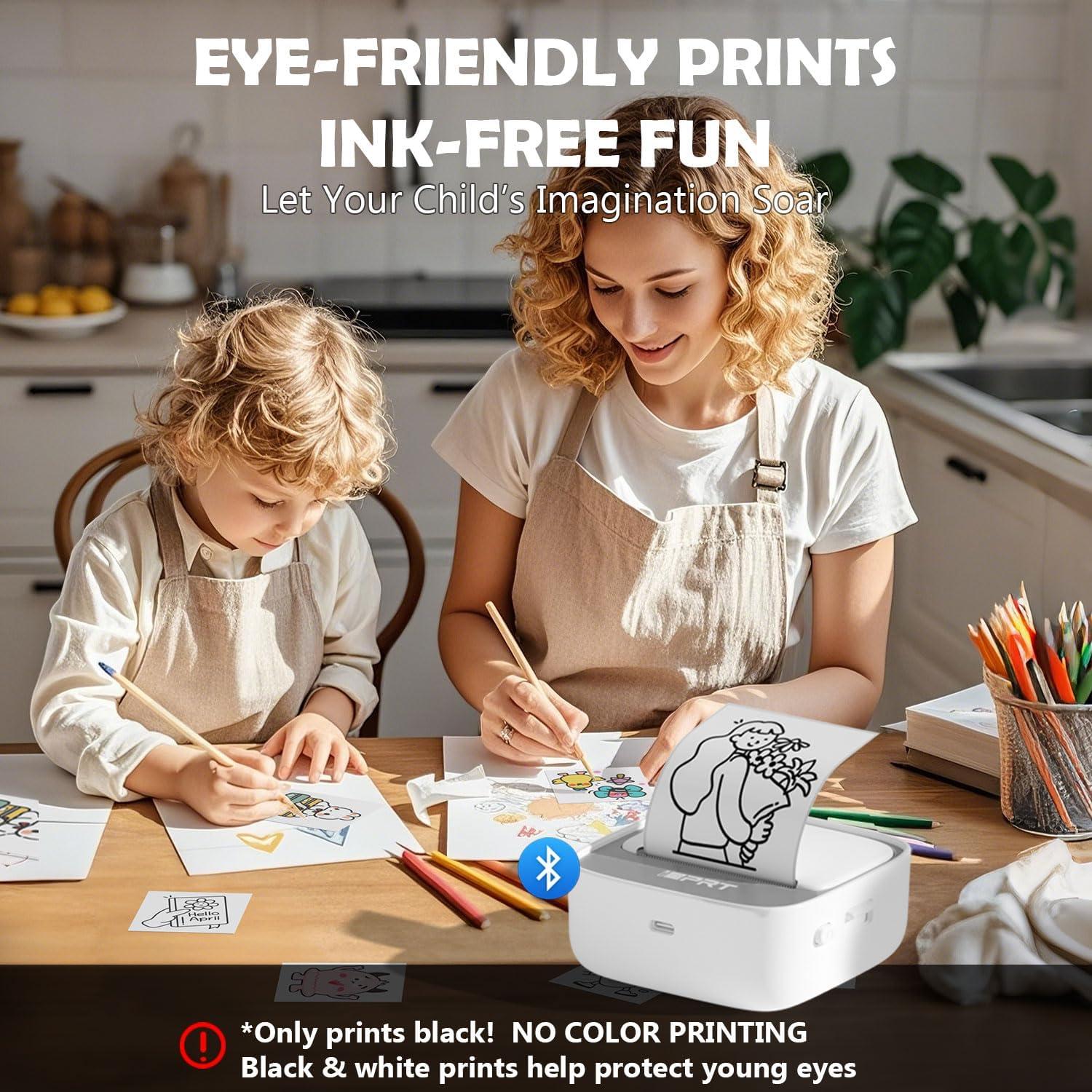 Mini Impresora de Etiquetas iDPRT S1 Bluetooth Gris 203 DPI