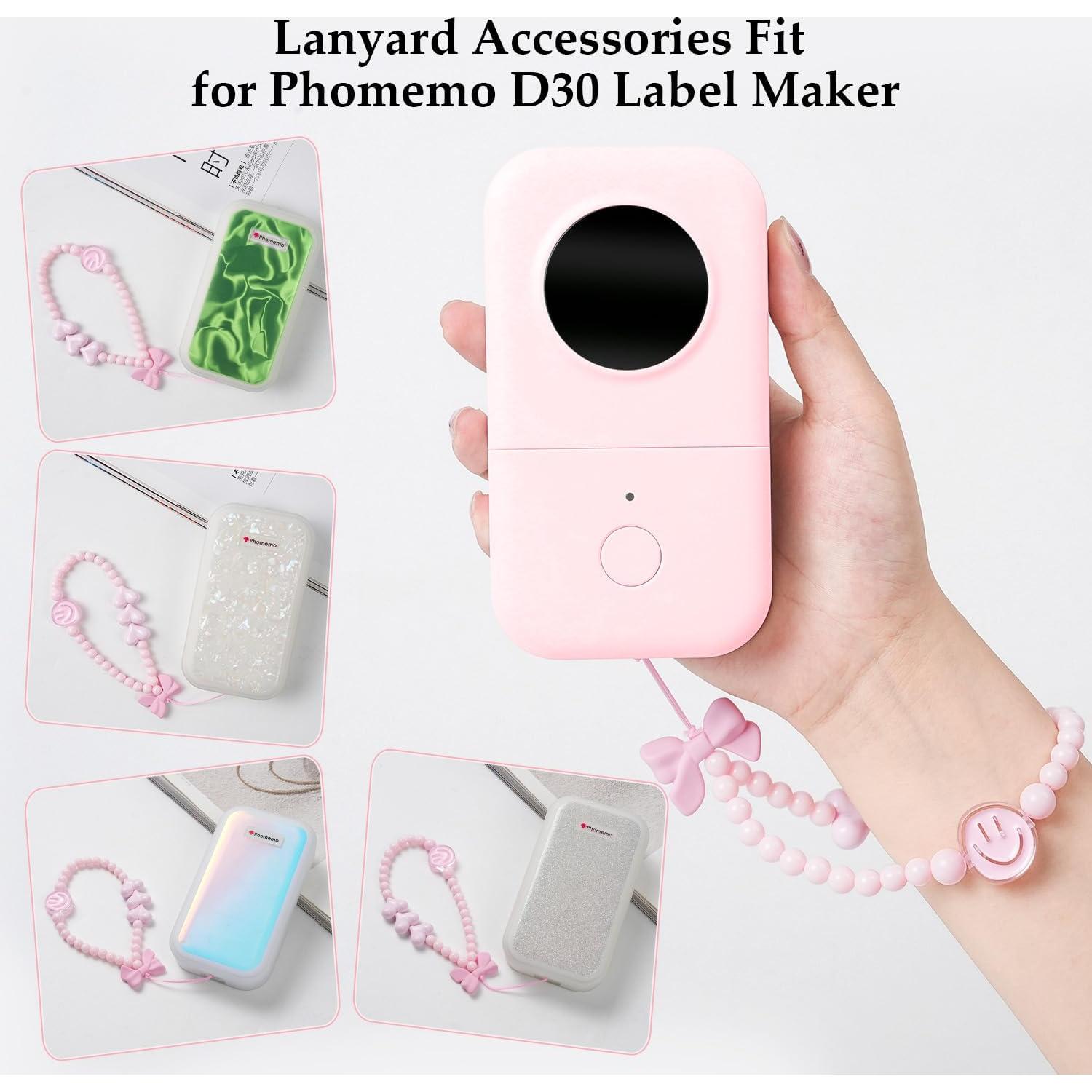 Cinta de Pulsera Rosa Phomemo D30 - Accesorio Decorativo