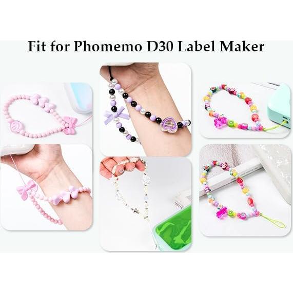 Cinta de Pulsera Rosa Phomemo D30 - Accesorio Decorativo
