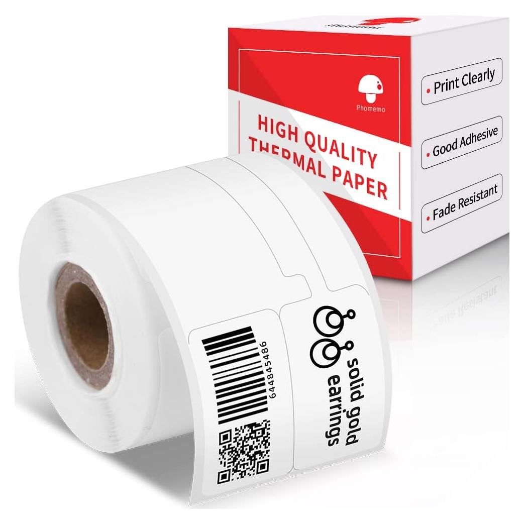 Etiquetas de Precio Autoadhesivas Phomemo 70x30mm - 100 Unidades