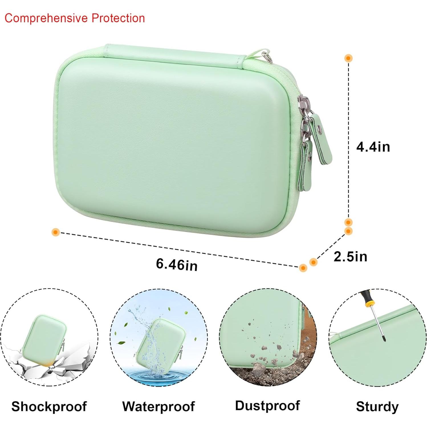 Funda de Transporte Elonbo para Máquina de Etiquetado ORGBRO X1 - Verde