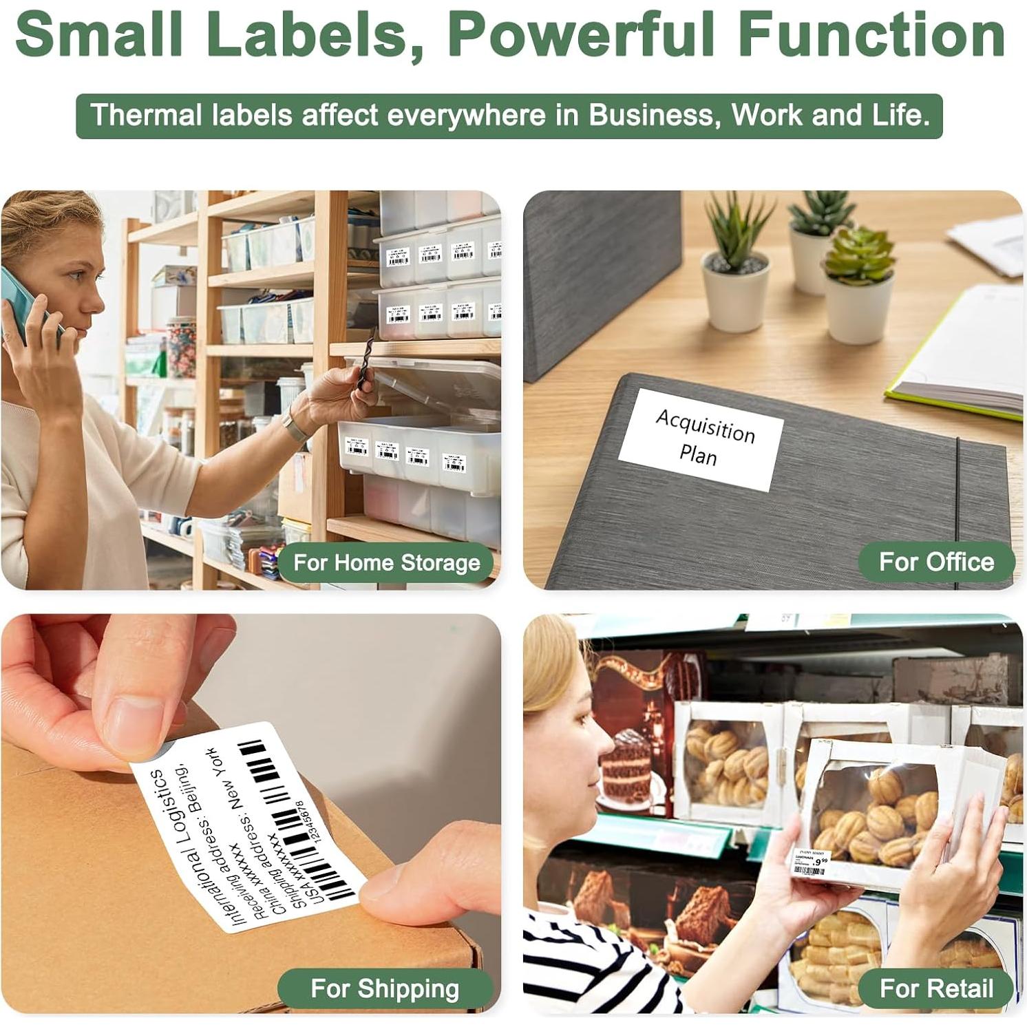 Impresora de Etiquetas Térmicas CLABEL 221B Bluetooth Portátil