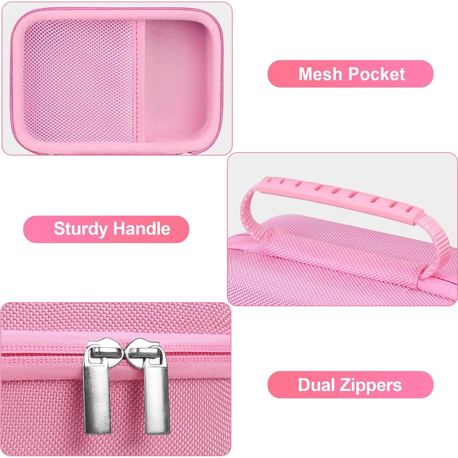 Funda BOVKE Rosa para Etiquetadora Bluetooth SUPVAN T50M Pro