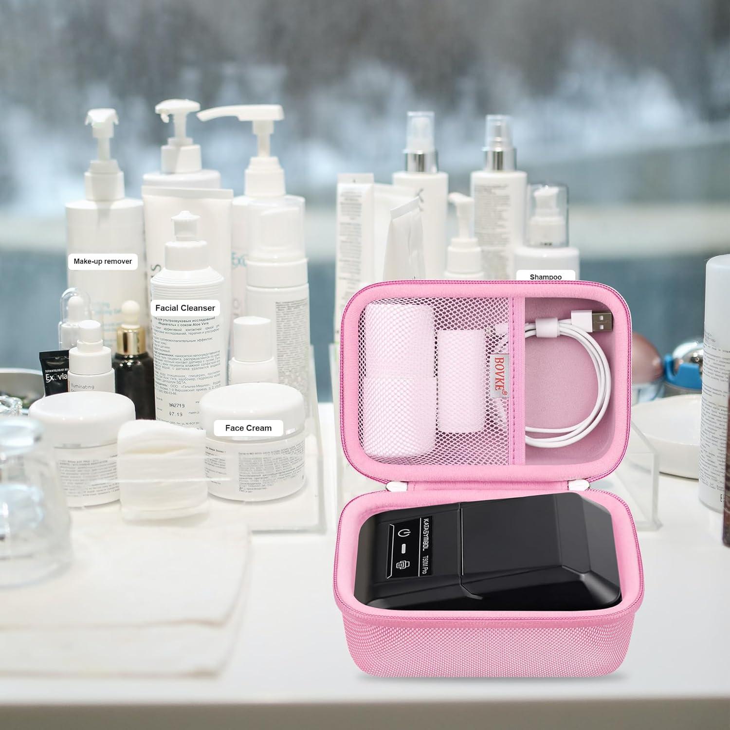 Funda BOVKE Rosa para Etiquetadora Bluetooth SUPVAN T50M Pro