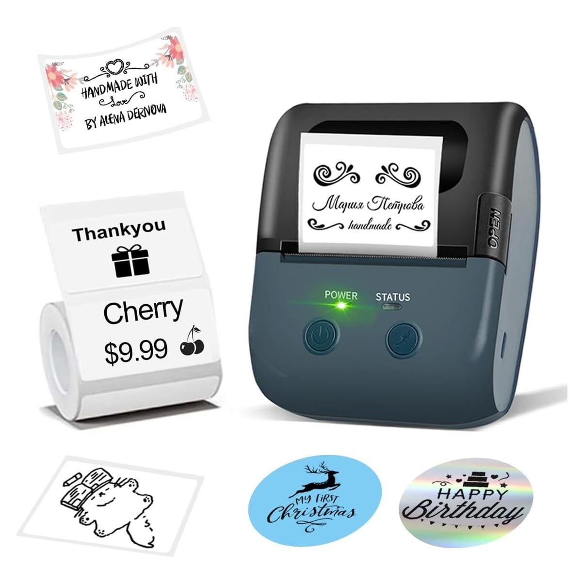 Impresora Térmica de Etiquetas Portátil BrokSilent L7 Bluetooth