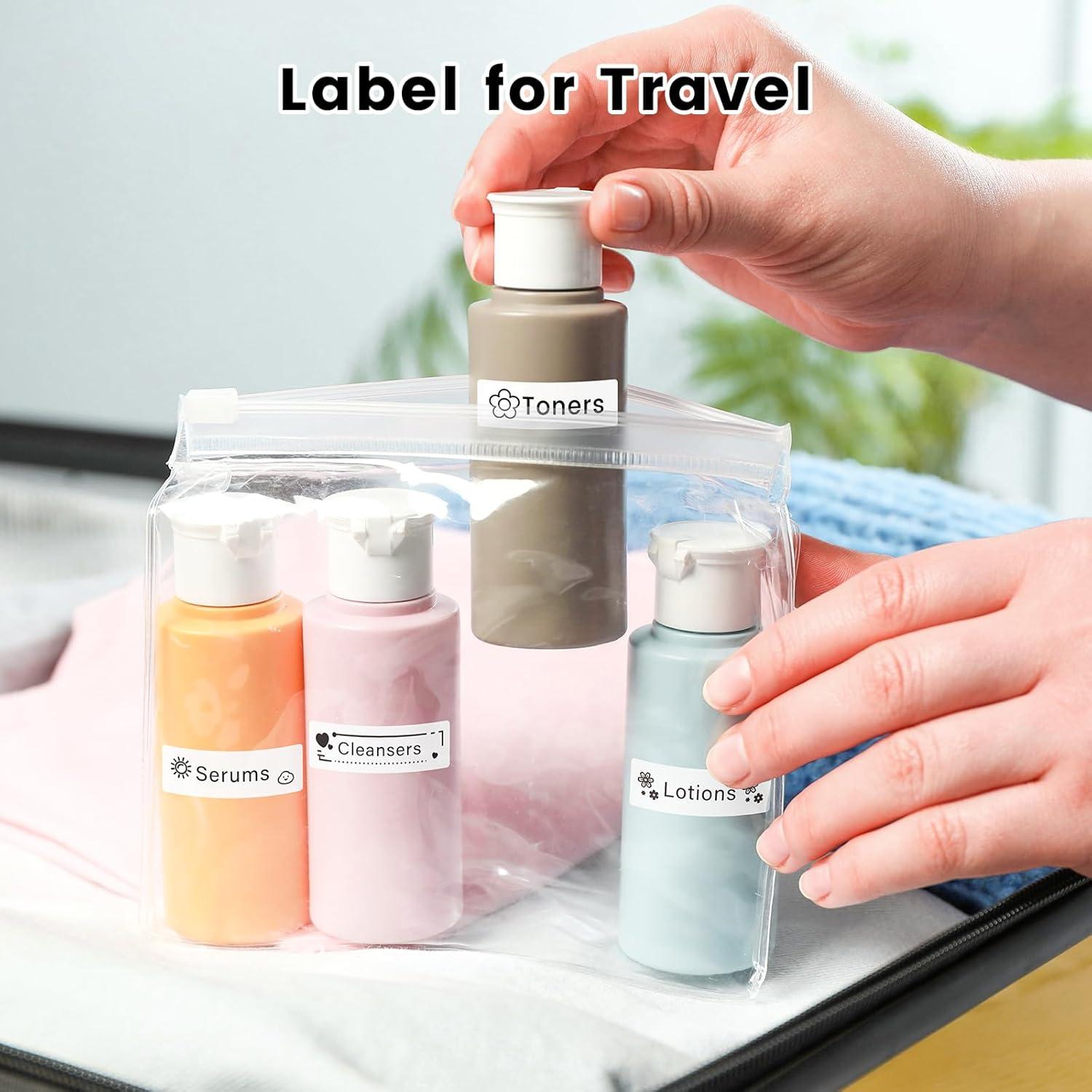 Etiquetas autoadhesivas Phomemo D30, 12x40mm, 3 rollos