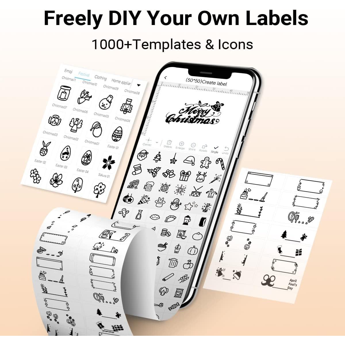 Etiquetadora Portátil Phomemo M221 Bluetooth 3'' (7.62 cm) Blanca