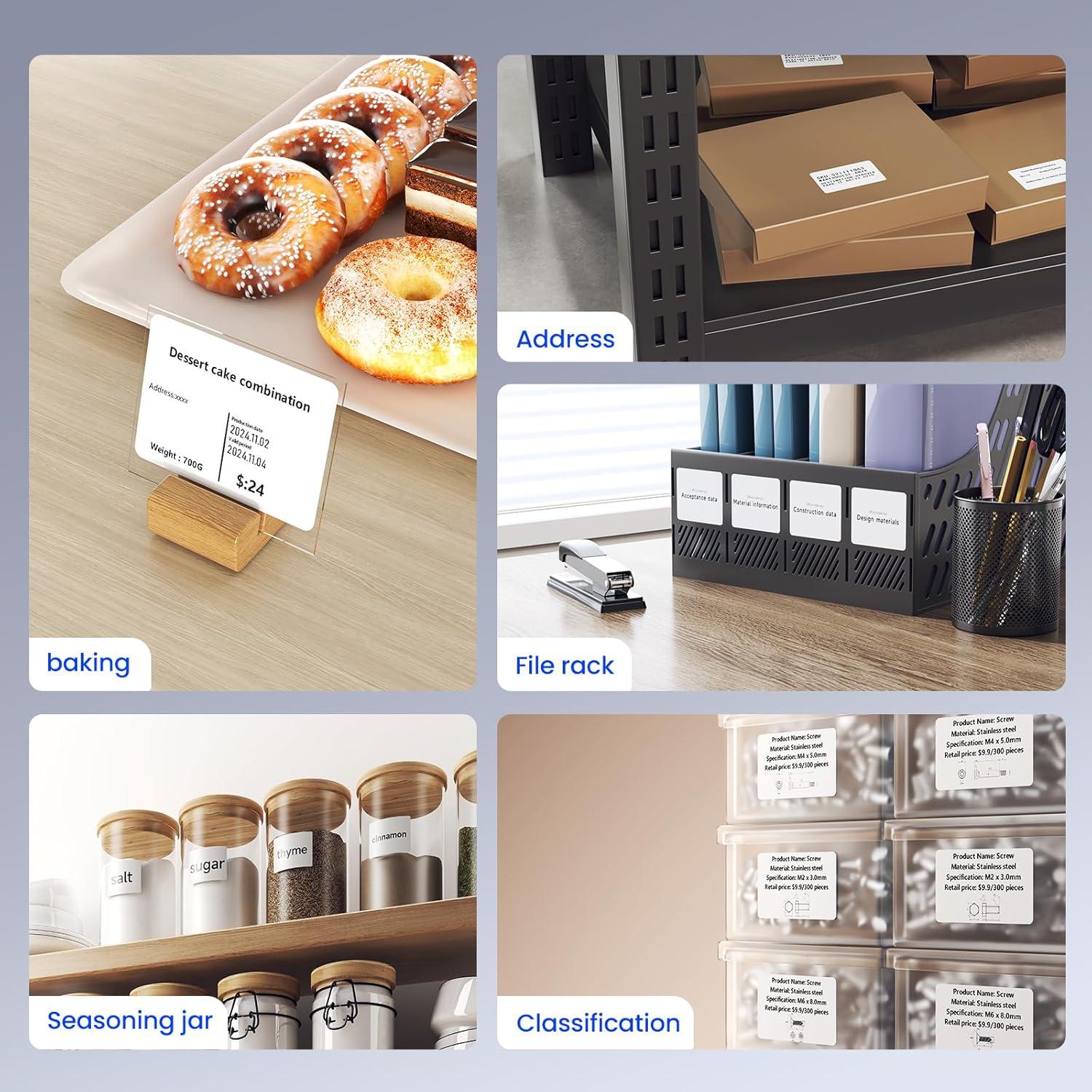 Impresora de Etiquetas CLABEL 221B Portátil 2" Bluetooth USB