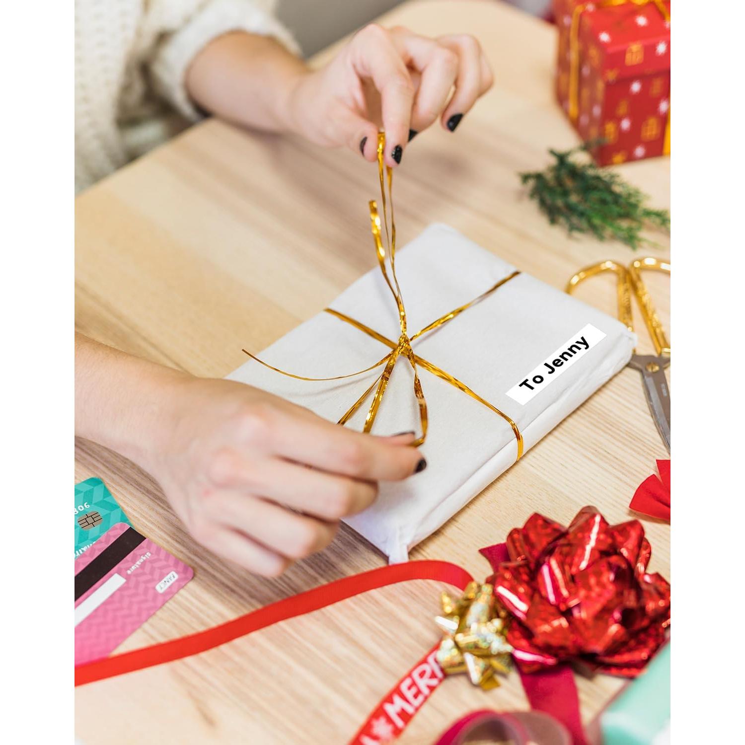 Cinta Plástica Blanca 12mm x 4m para Etiquetadora DYMO LetraTag