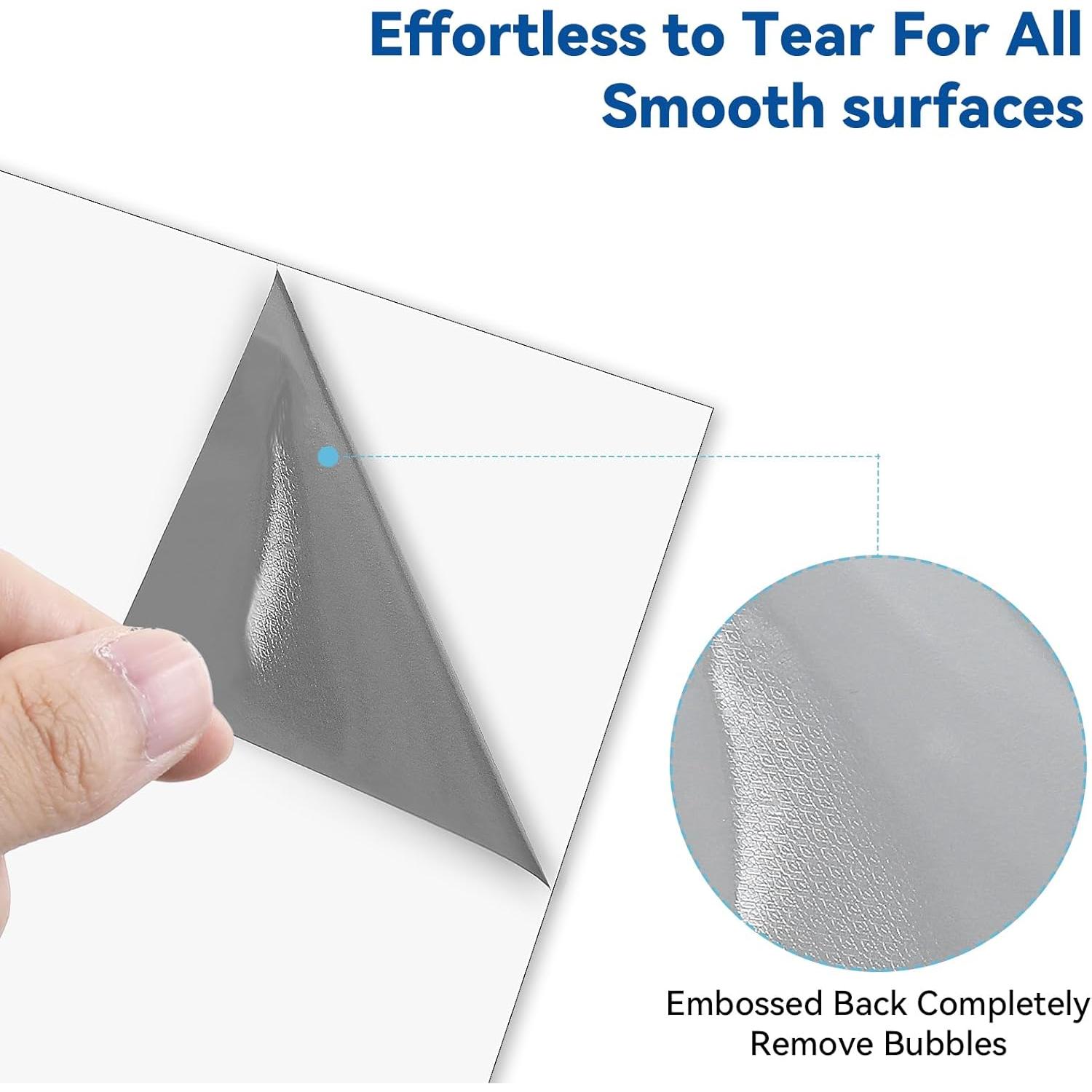 Paquete de 2 Stickers de Pizarra Borrable Ptwola 29.7x21 cm