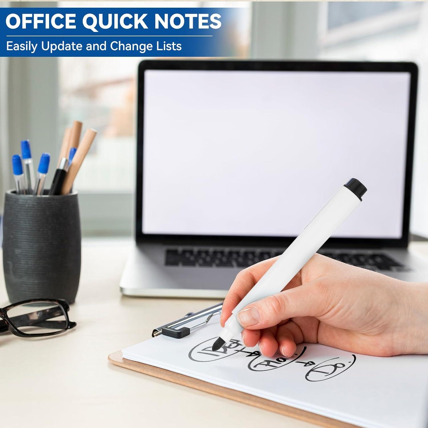 Paquete de 2 Stickers de Pizarra Borrable Ptwola 29.7x21 cm