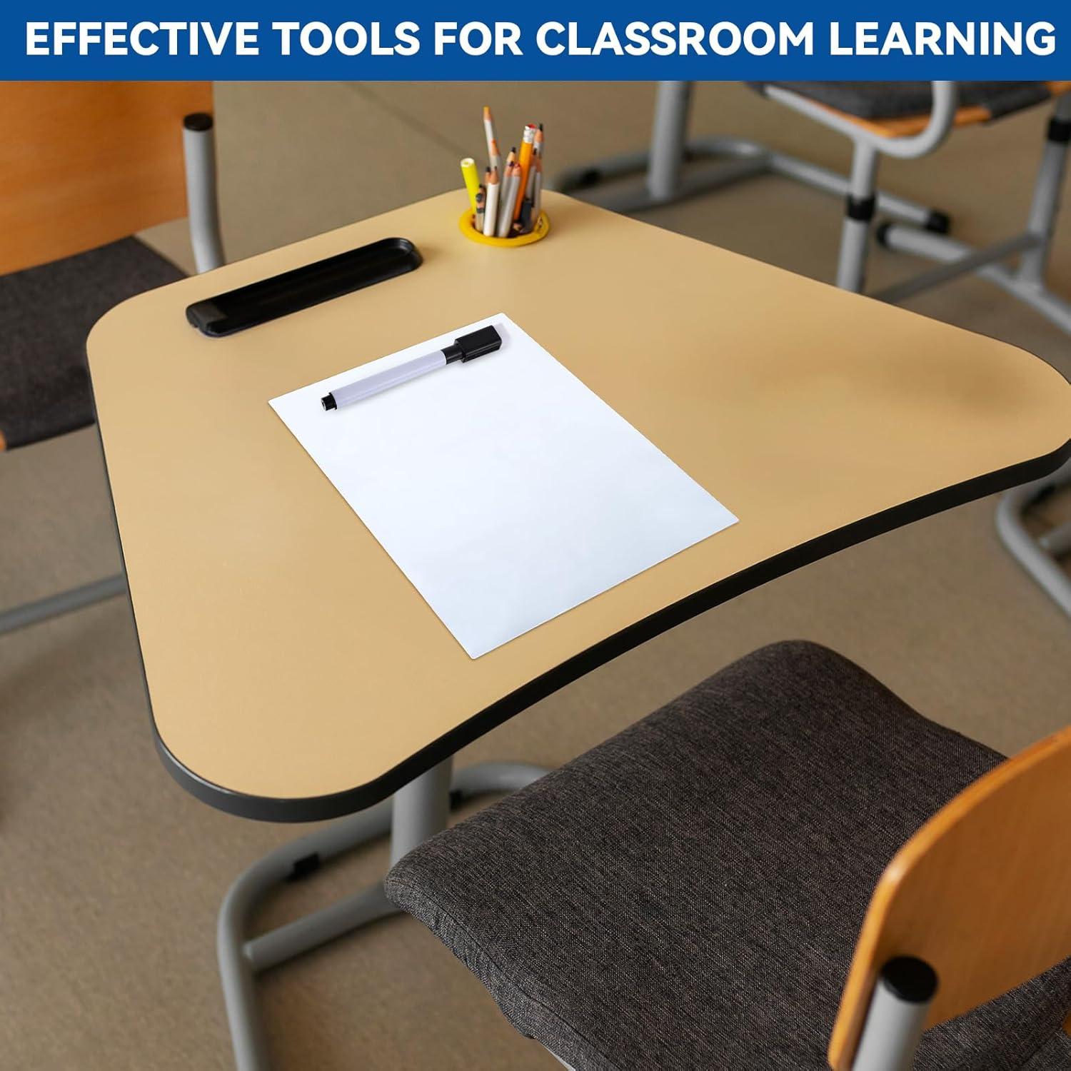 Paquete de 2 Stickers de Pizarra Borrable Ptwola 29.7x21 cm