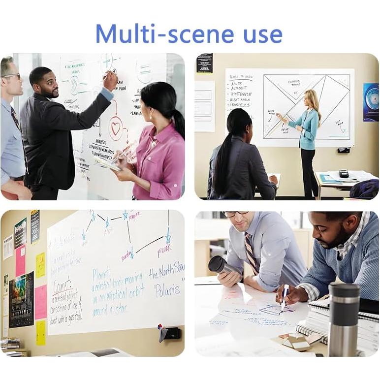 Papel Contacto Pizarra Blanca Magnética Babenoun 30.48x45.72 cm