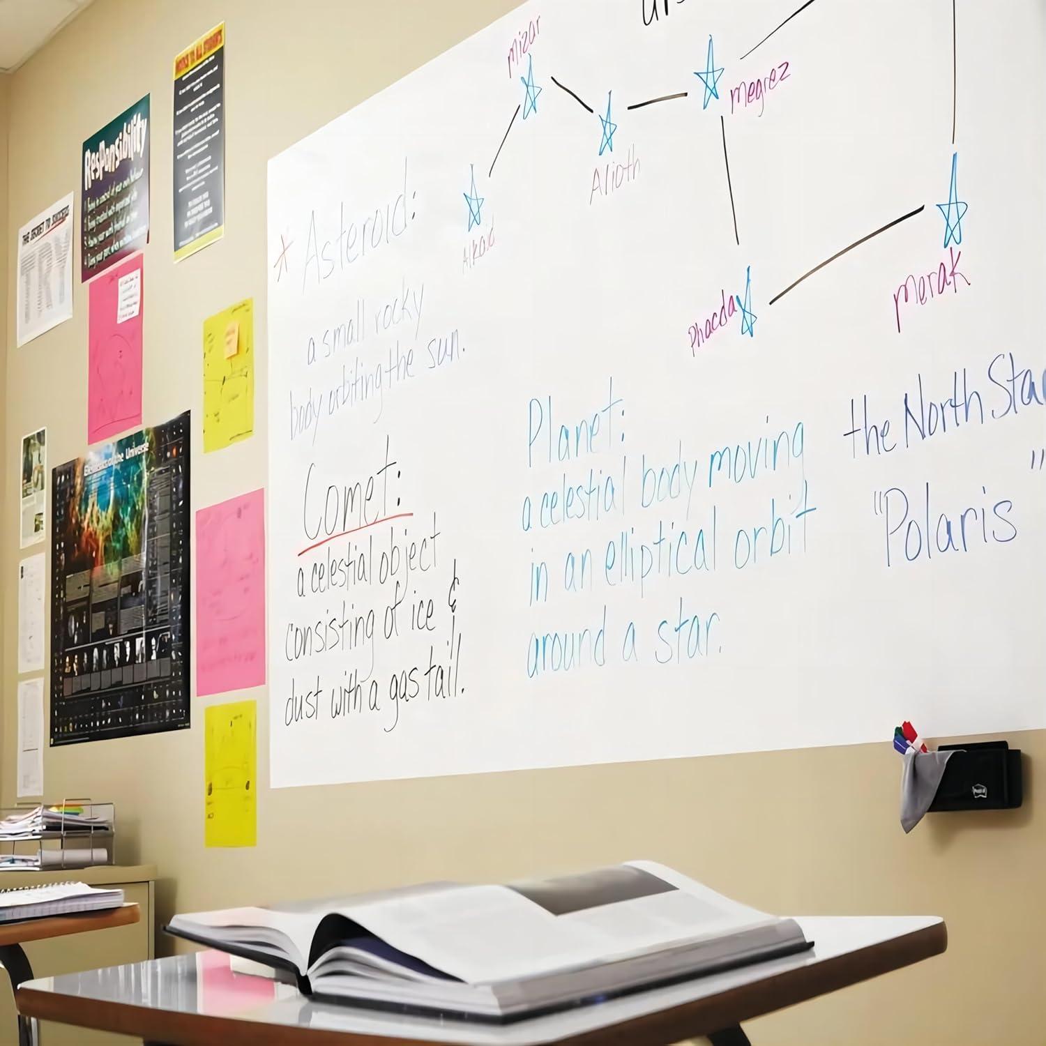 Papel Contacto Pizarra Blanca Magnética Babenoun 30.48x45.72 cm