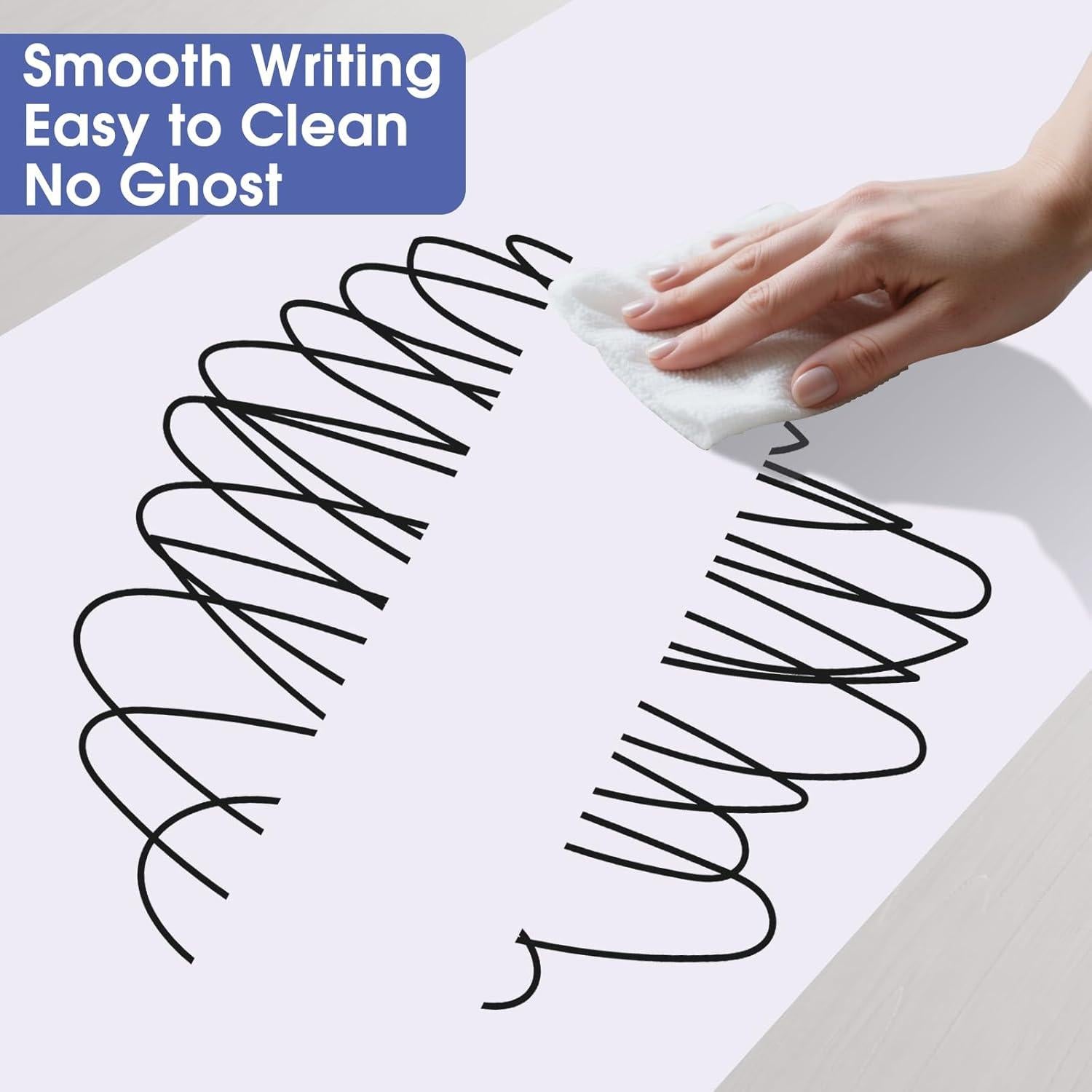 Papel Tapiz de Pizarra Borrable MaxGear 5m x 40cm Autoadhesivo