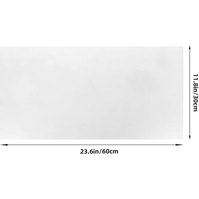 Pegatina de Pizarra Blanca Estática Ciieeo 60x30 cm Borrable