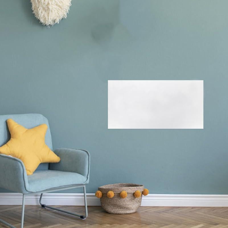 Pegatina de Pizarra Blanca Estática Ciieeo 60x30 cm Borrable