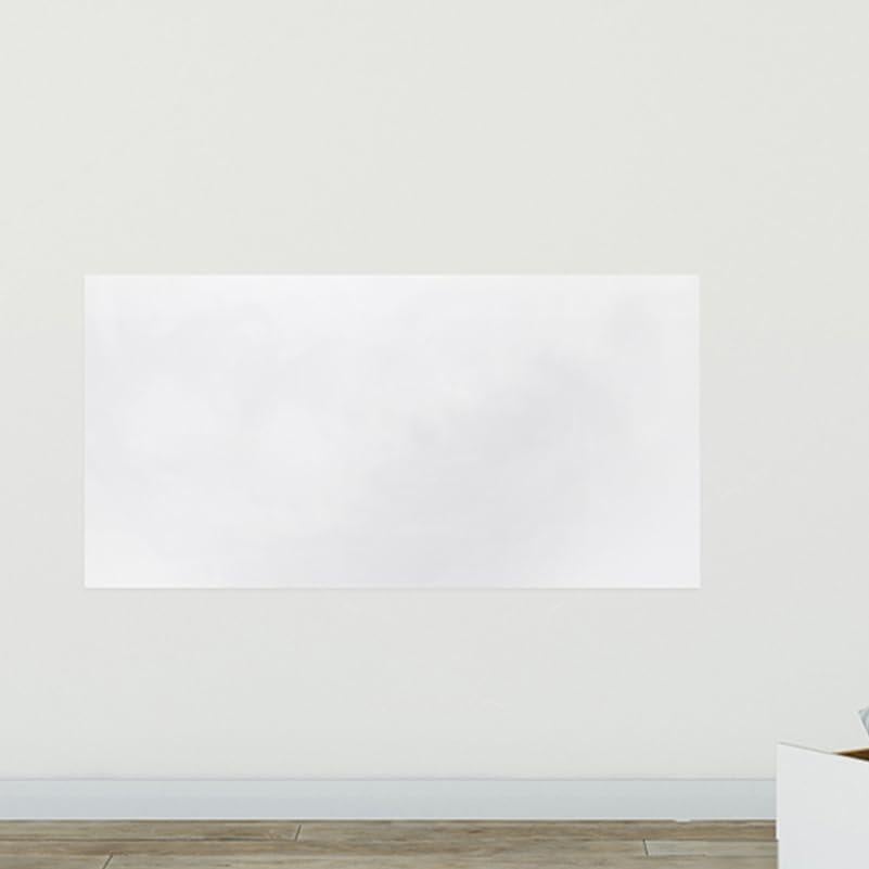 Pegatina de Pizarra Blanca Estática Ciieeo 60x30 cm Borrable