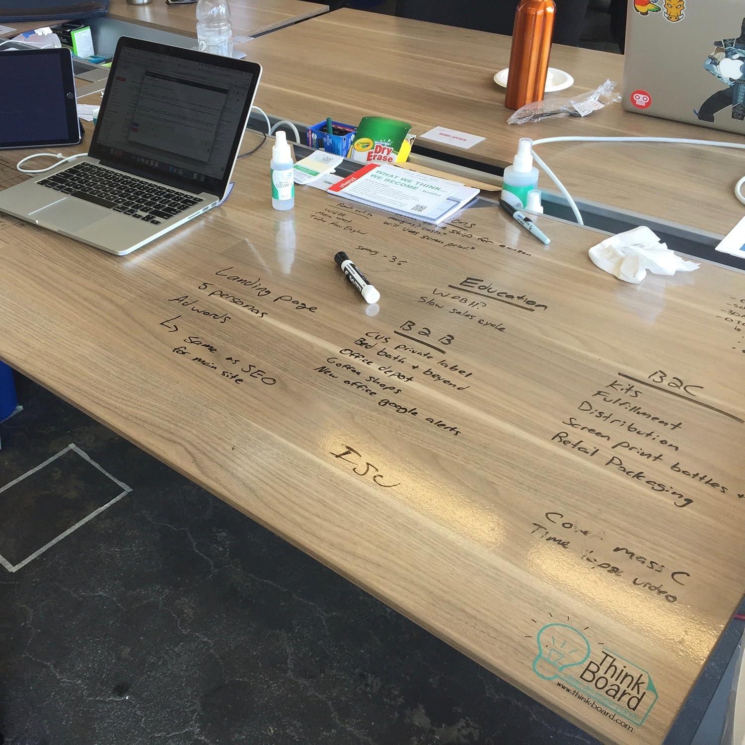 Pizarra Blanca Autoadhesiva Think Board 61x91 cm Transparente