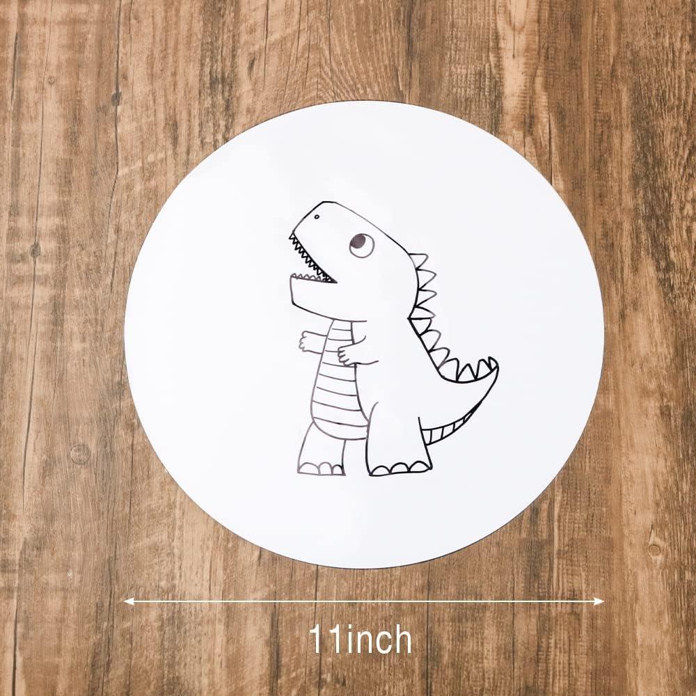 Puntos para Borrado en Seco HOXHA - 20 Stickers Circulares 28 cm