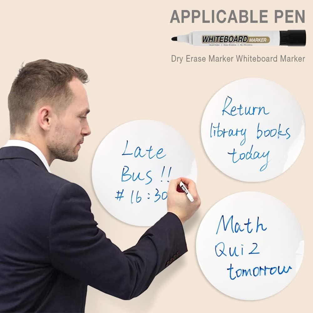 Puntos para Borrado en Seco HOXHA - 20 Stickers Circulares 28 cm