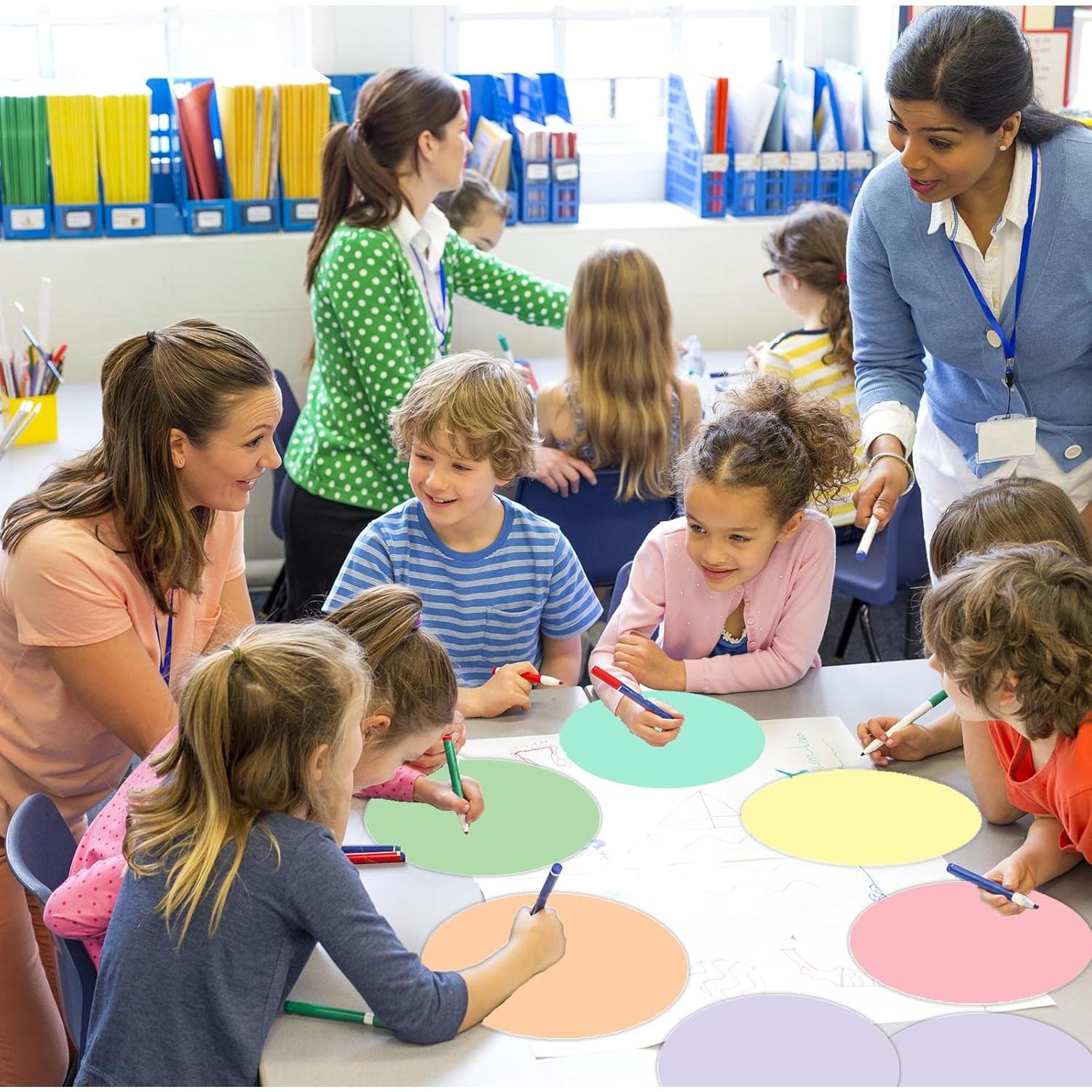 18 Calcomanías Borrado en Seco Pastel 27.94 cm YEIHHEIY