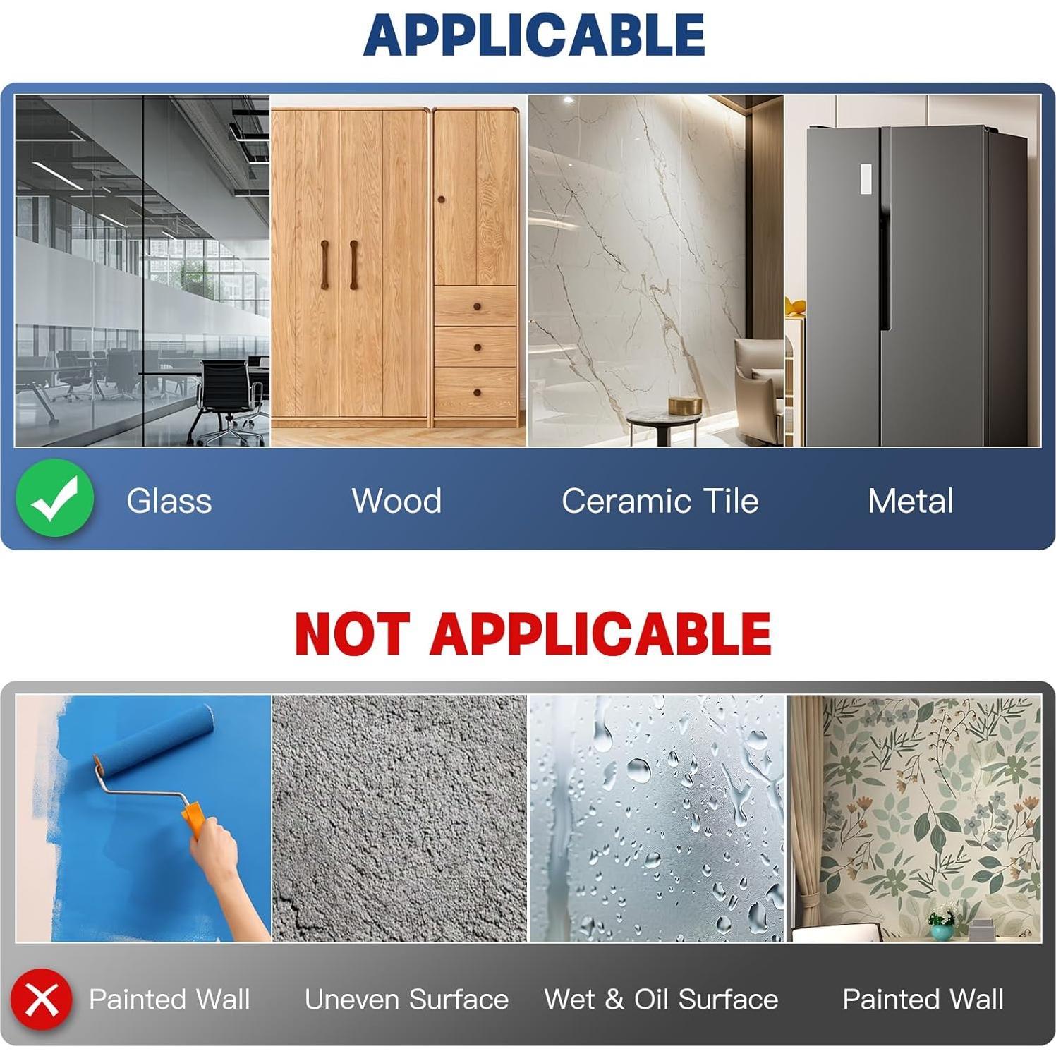 Pegatinas Borrables Adhesivas Vimiroo 30.48x20.32 cm (3 Hojas)