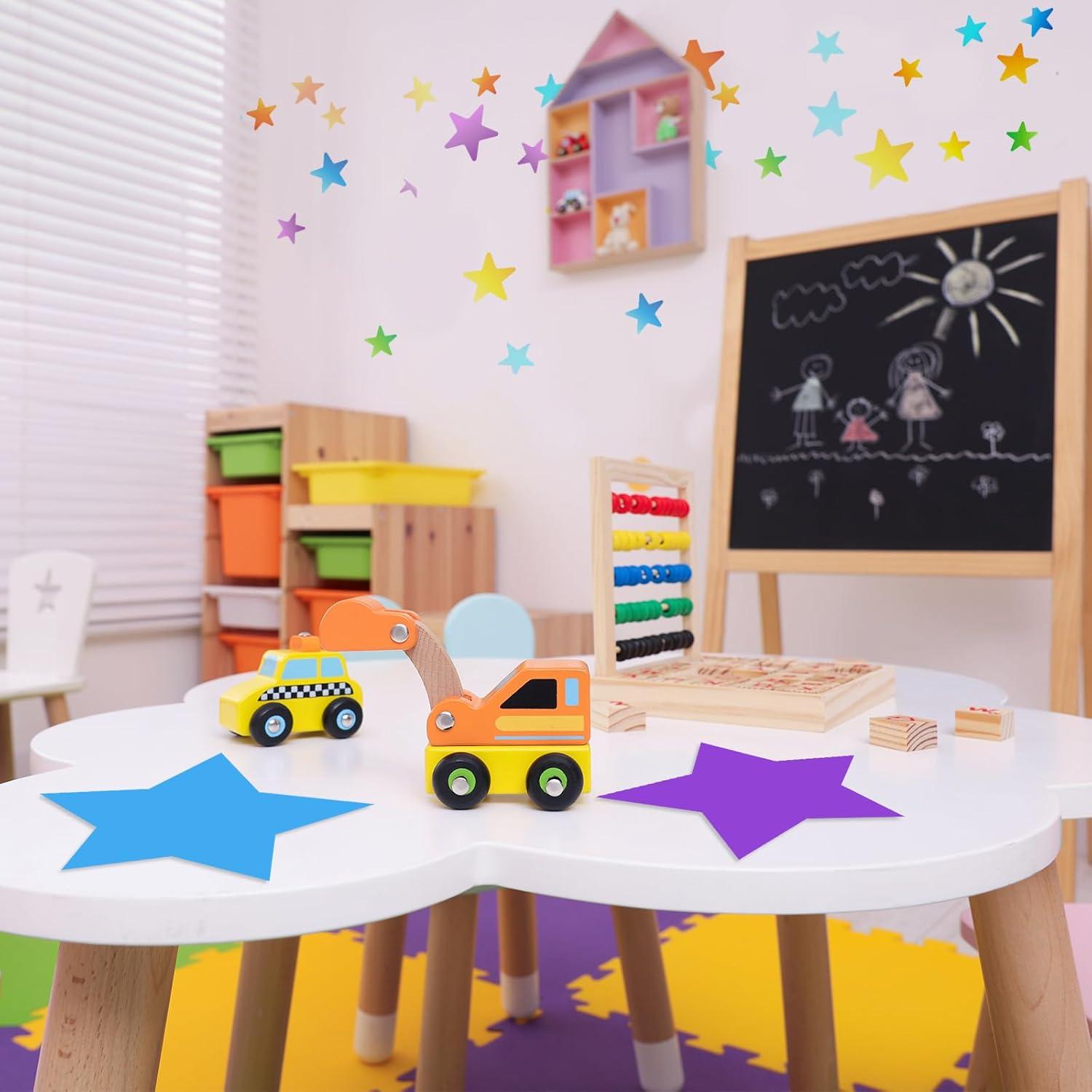 Puntos de Borrado en Seco Lincia 24 Pcs Estrellas 25 cm