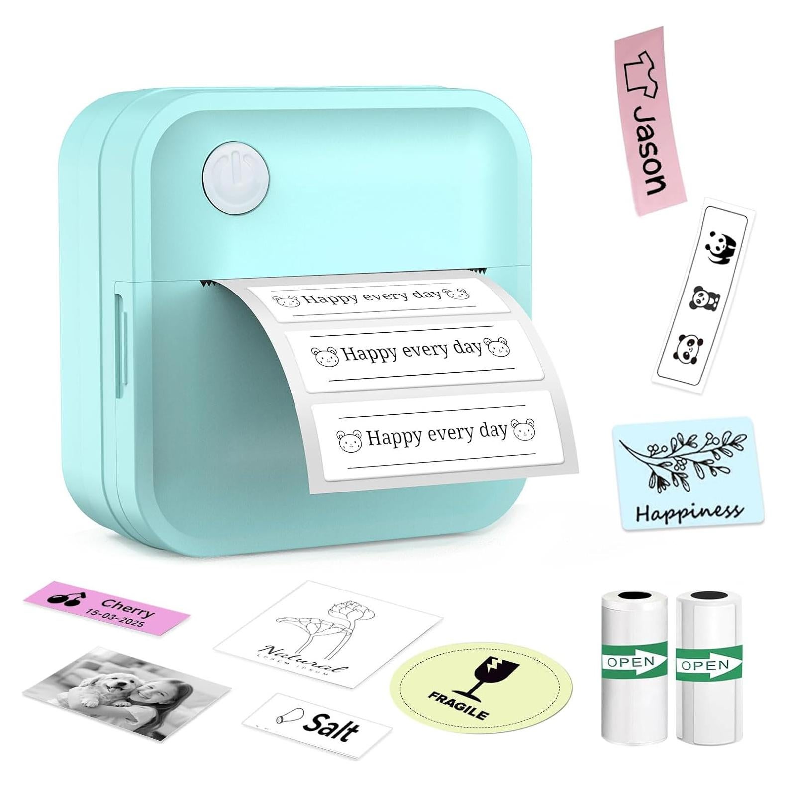 Máquina de Etiquetas INVISEN Bluetooth 14 Tamaños 12-50mm