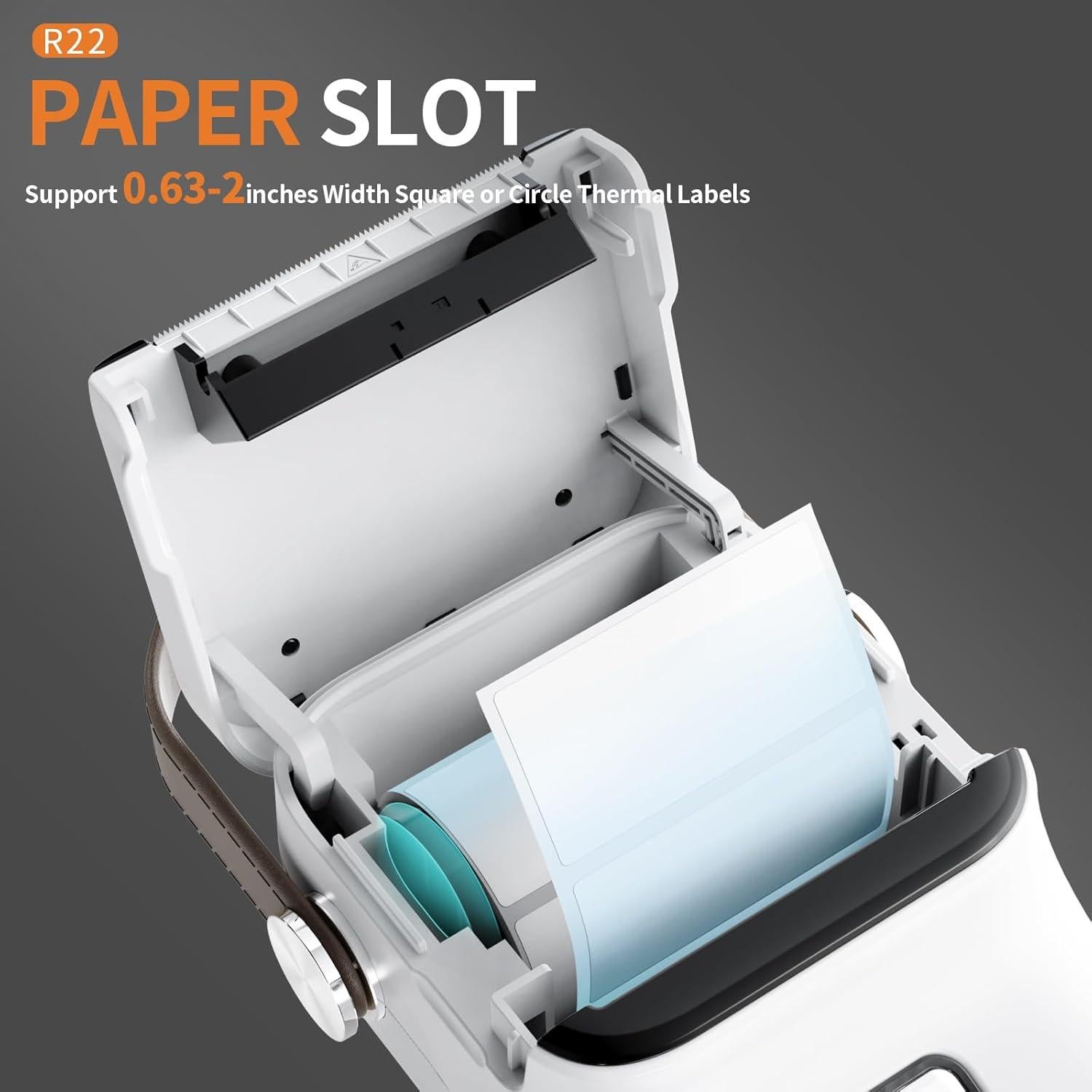 Etiquetadora Inalámbrica Rongta R22 Bluetooth Portátil 203DPI