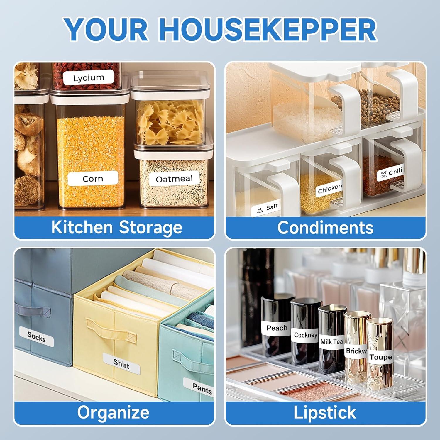 Impresora de Etiquetas P1 DETONGER Portátil Bluetooth 203 DPI