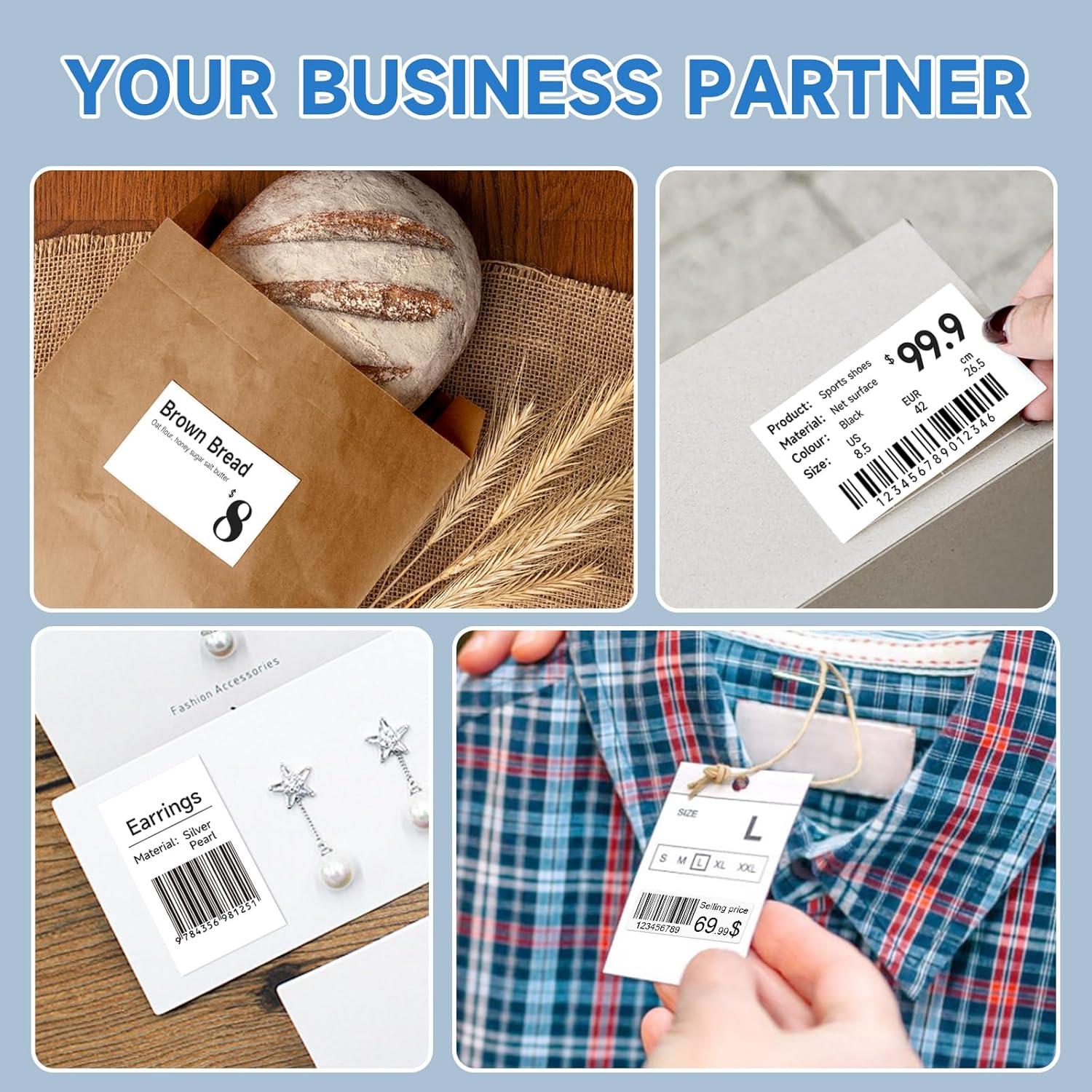 Impresora de Etiquetas P1 DETONGER Portátil Bluetooth 203 DPI