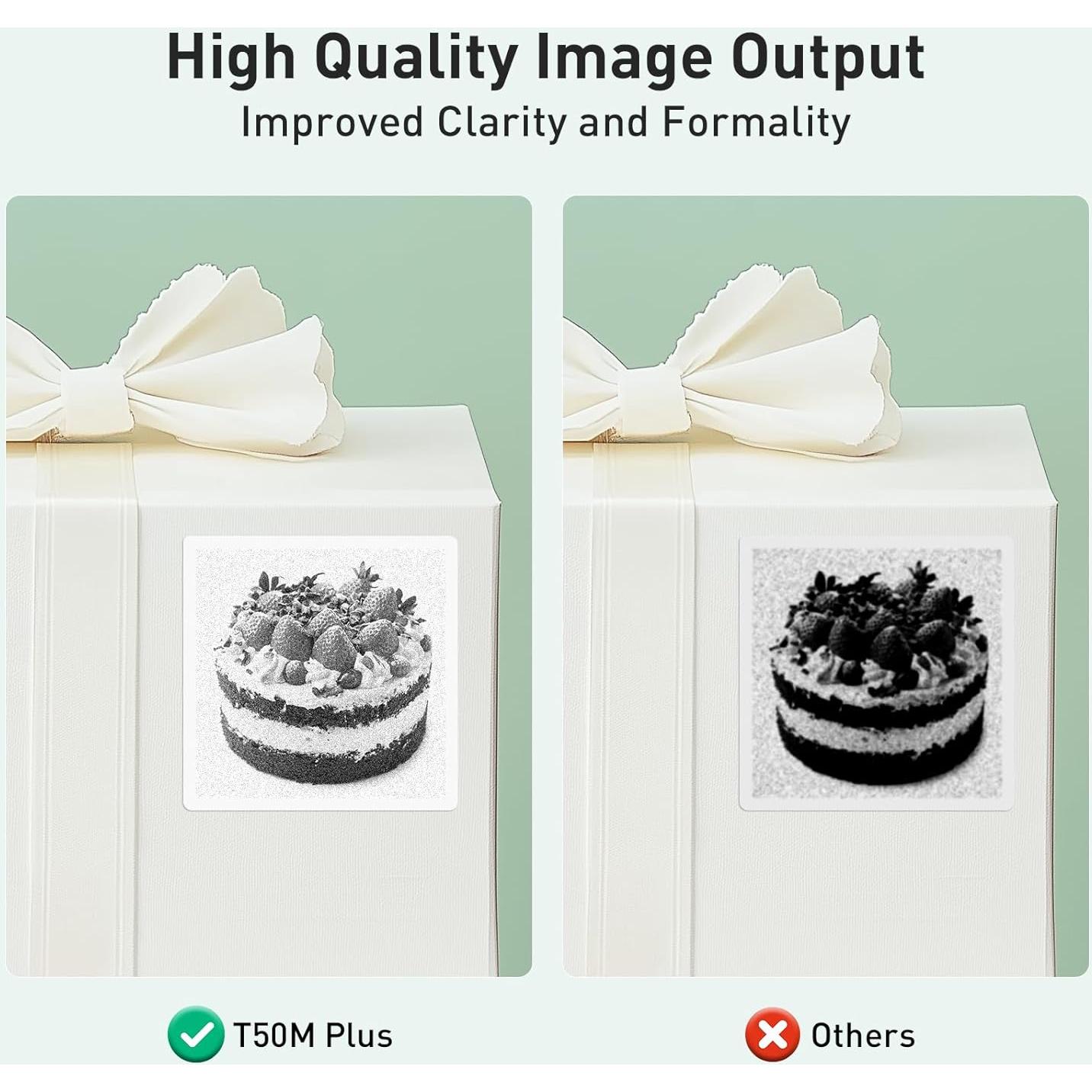 Etiquetadora Bluetooth SUPVAN T50M Plus, Portátil y Sin Tinta