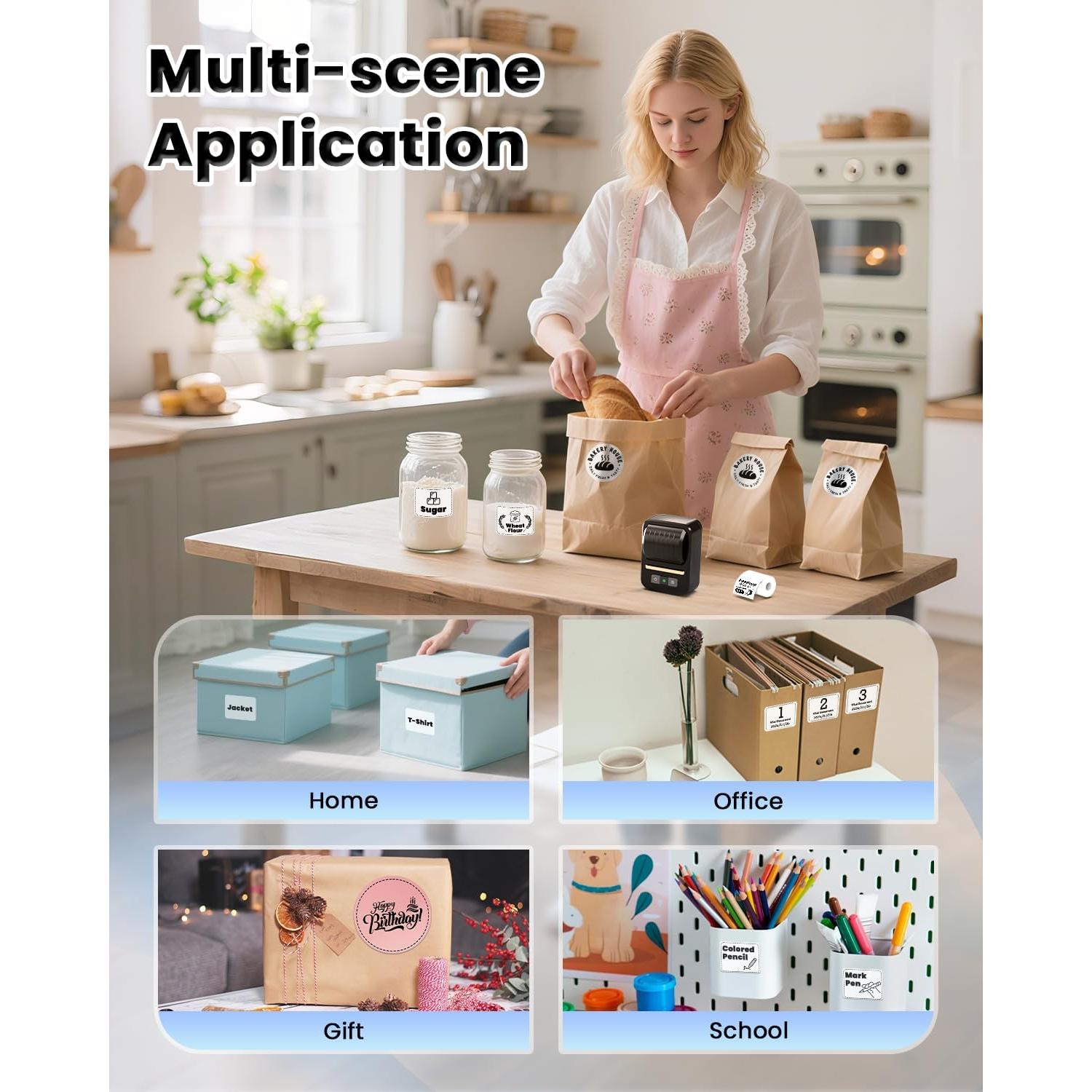 Impresora Térmica de Etiquetas NDYIN N20 Bluetooth 2"