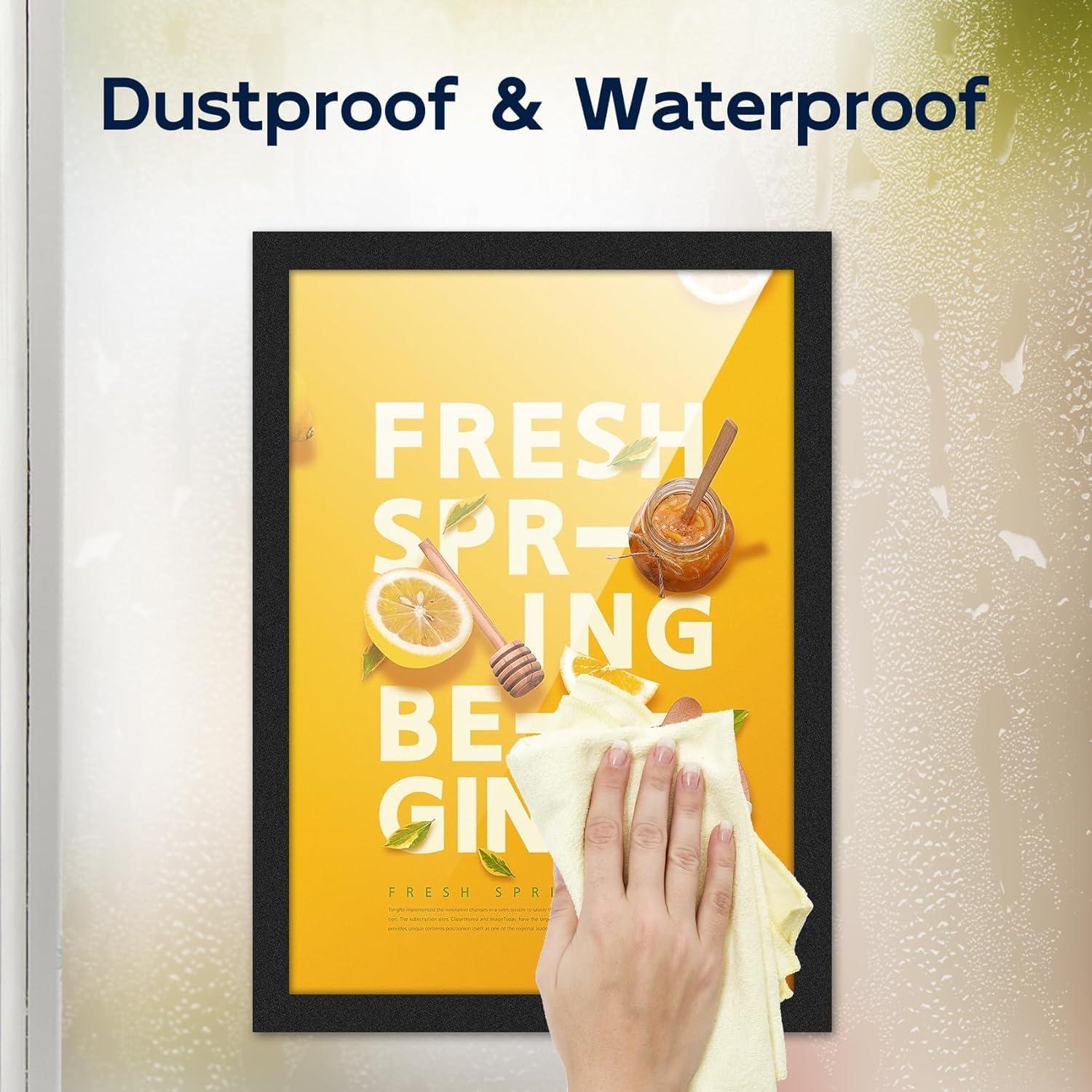 20 Soportes Magnéticos SPVIKISGO 21x28 cm para Señales