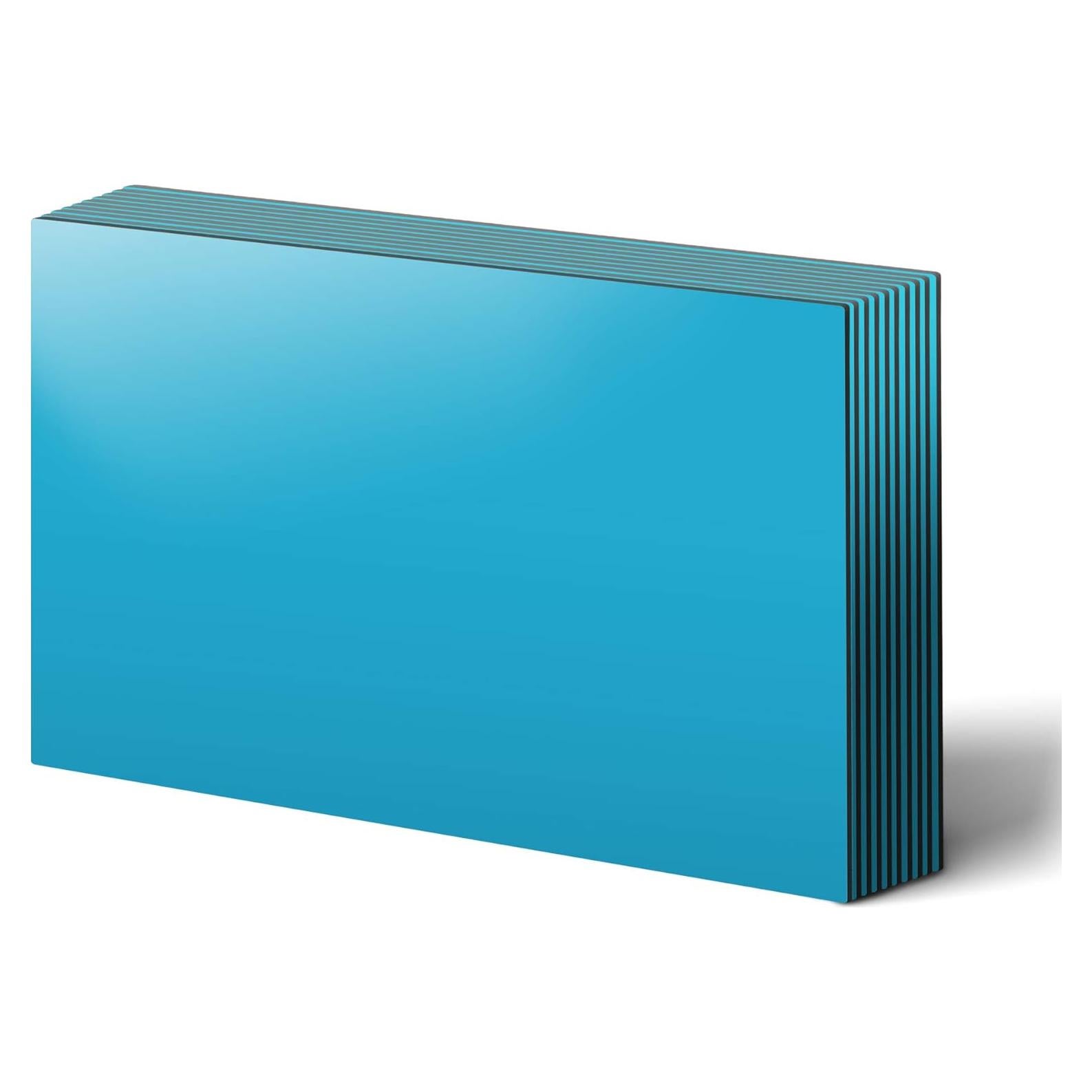 Hojas Magnéticas Borrables en Seco LLPT 15x21 cm Azul 6 Pzs