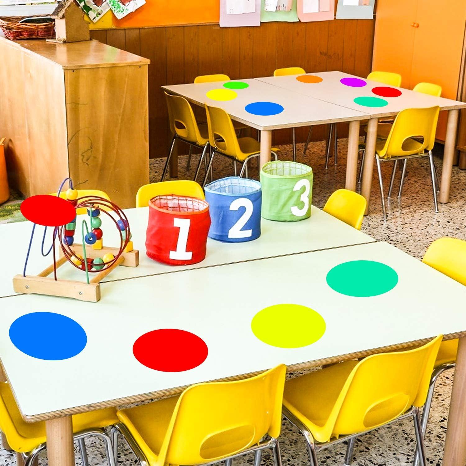 Círculos de Borrado en Seco Yoklili 16 Piezas 28 cm 8 Colores