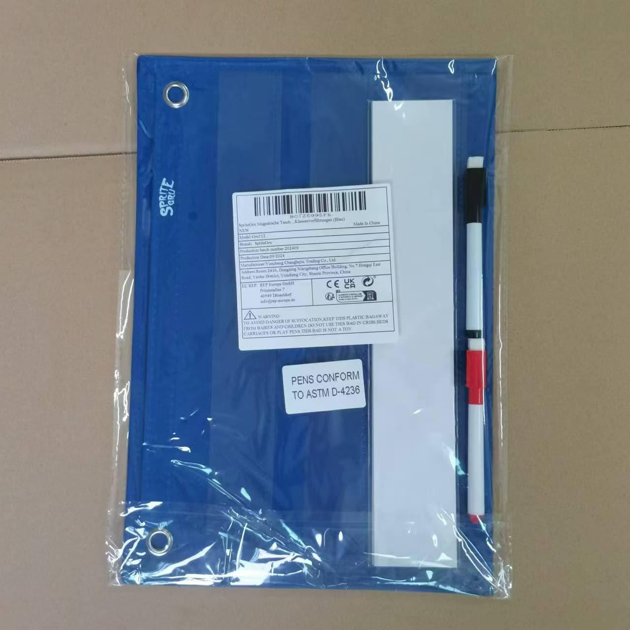 Gráfico Magnético de Bolsillo SpriteGru con 10 Tarjetas Secas