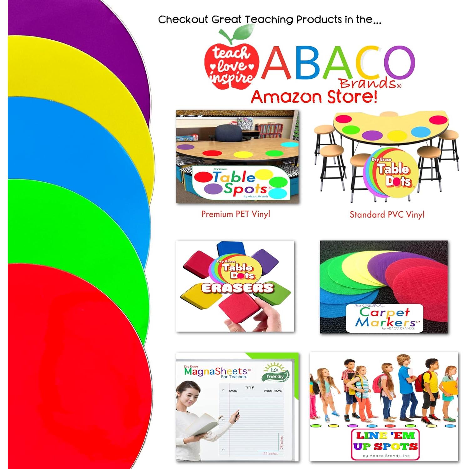 Puntos de Mesa Abaco Brands 30 Paquete 30.48 cm Multicolor