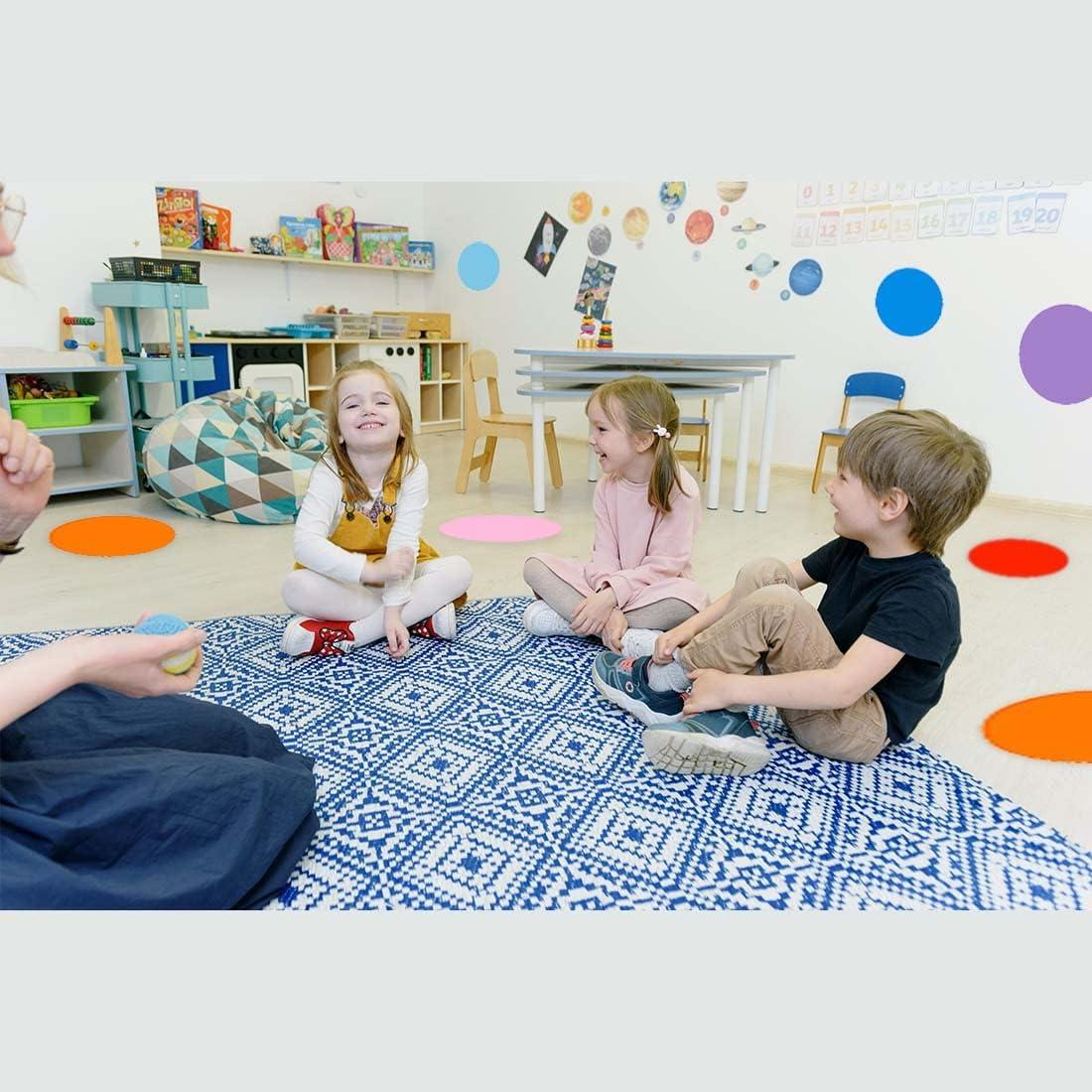 Puntos de Borrado en Seco Coloridos ELANE 48 Pcs 15.24 cm