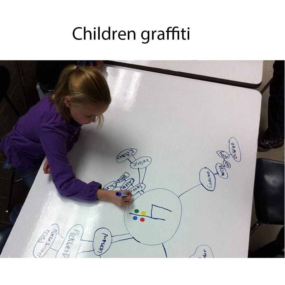 Rollo de Pegatinas de Pizarra Blanca HOHOFILM 1.52m x 1.83m