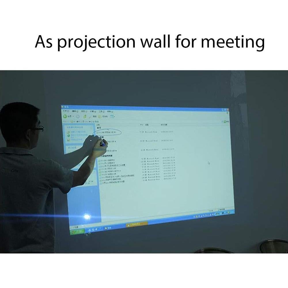 Rollo de Pegatinas de Pizarra Blanca HOHOFILM 1.52m x 1.83m