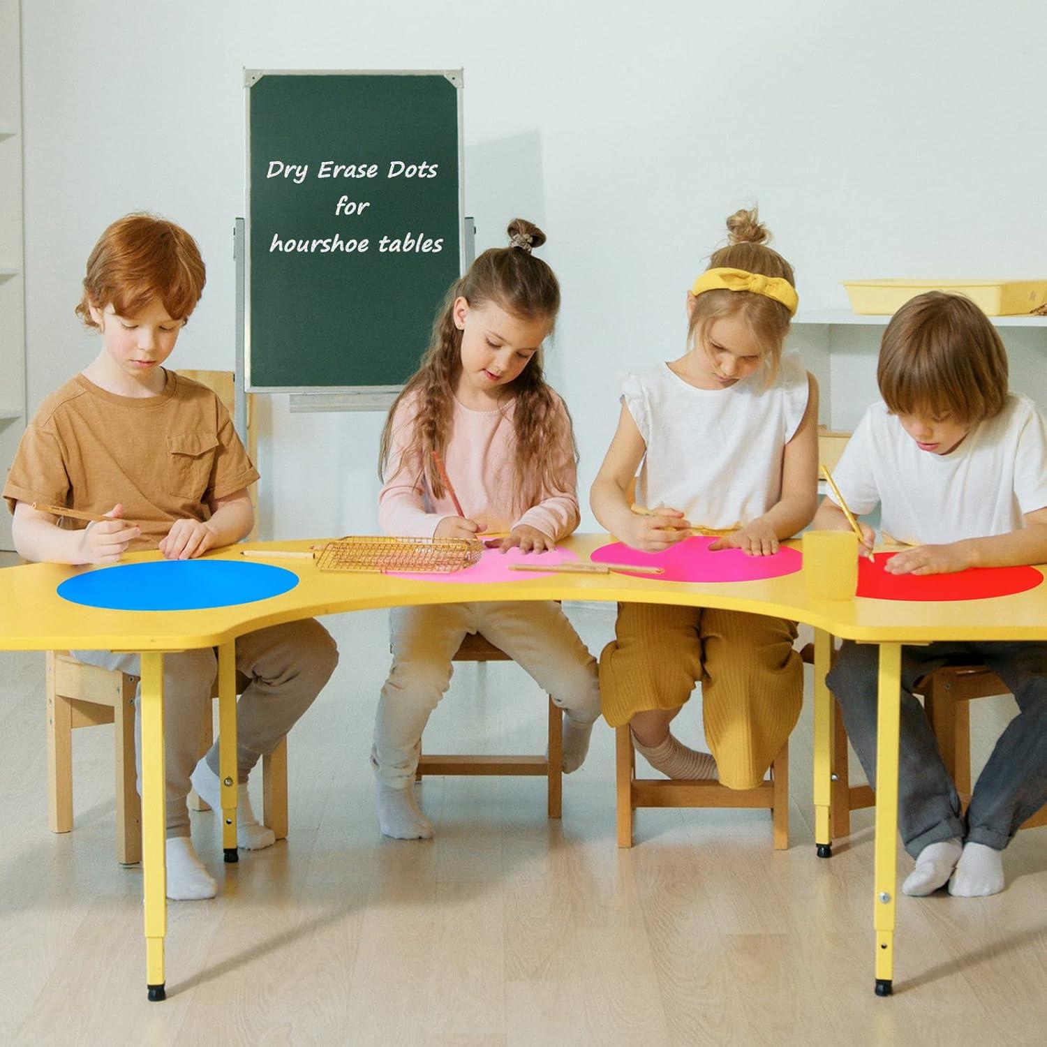 Puntos de Borrado en Seco Coloridos Tesoros Diarios 14pcs 30cm