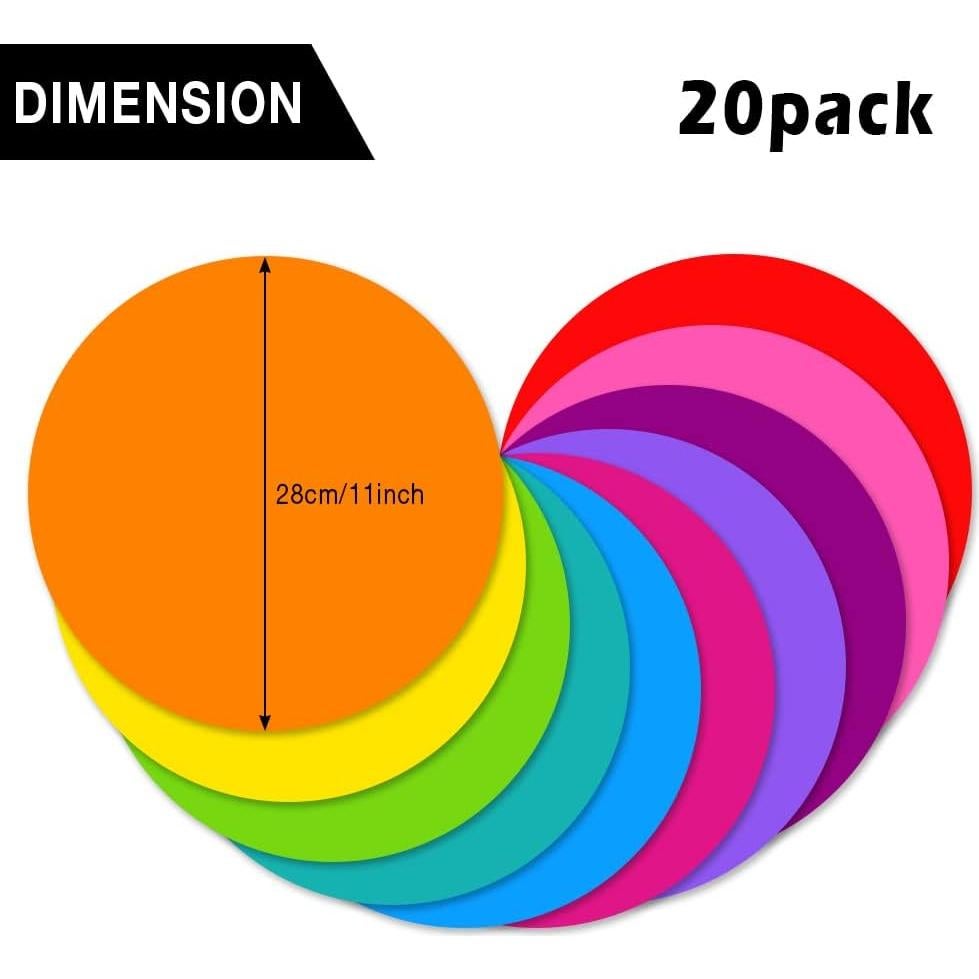 Puntos de Borrado en Seco HOXHA - 20 Piezas Reutilizables