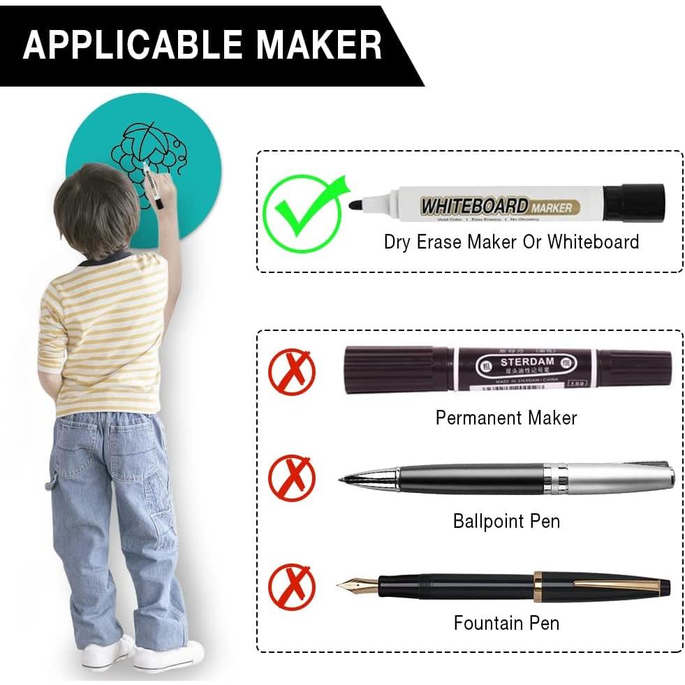 Puntos de Borrado en Seco HOXHA - 20 Piezas Reutilizables