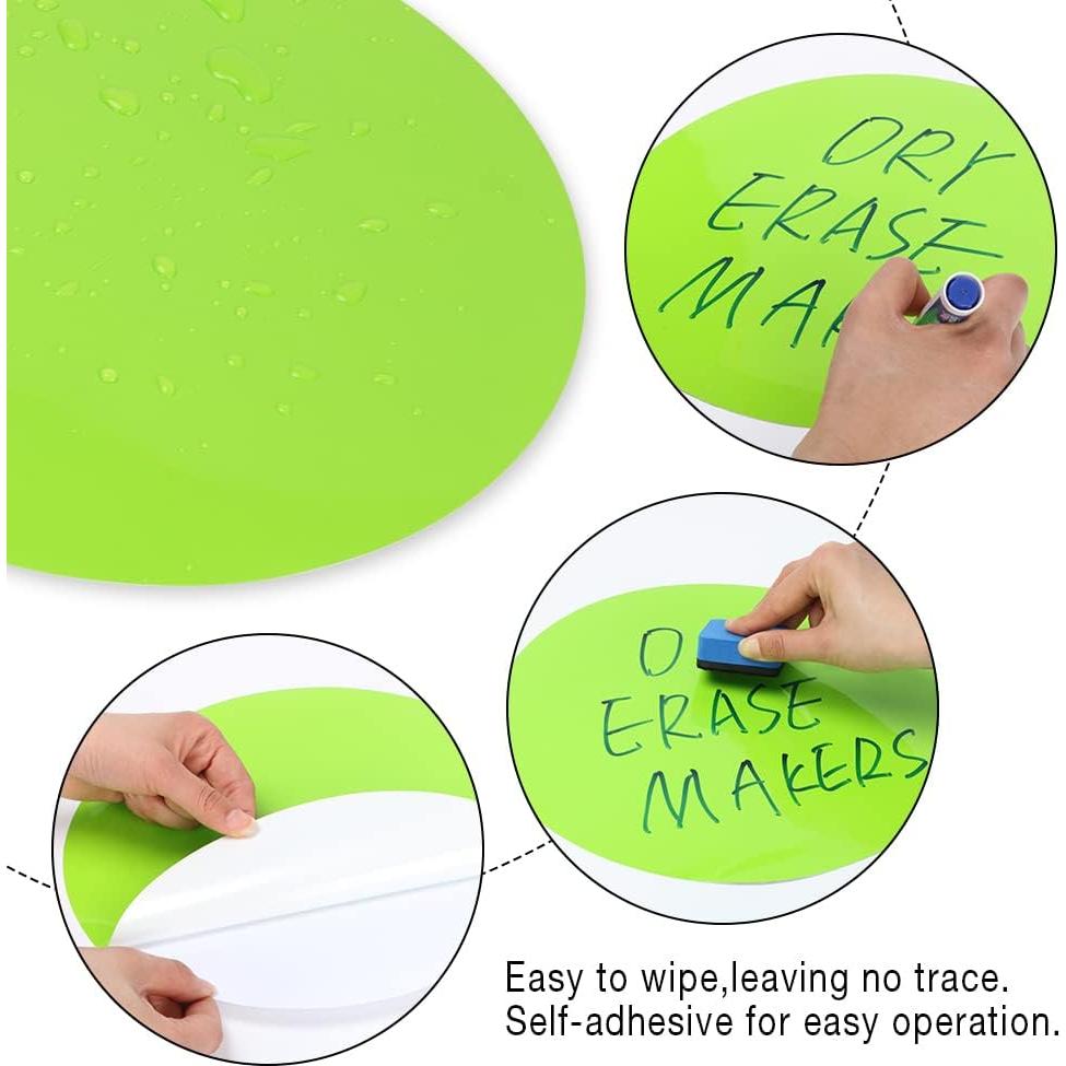 Puntos de Borrado en Seco HOXHA - 20 Piezas Reutilizables