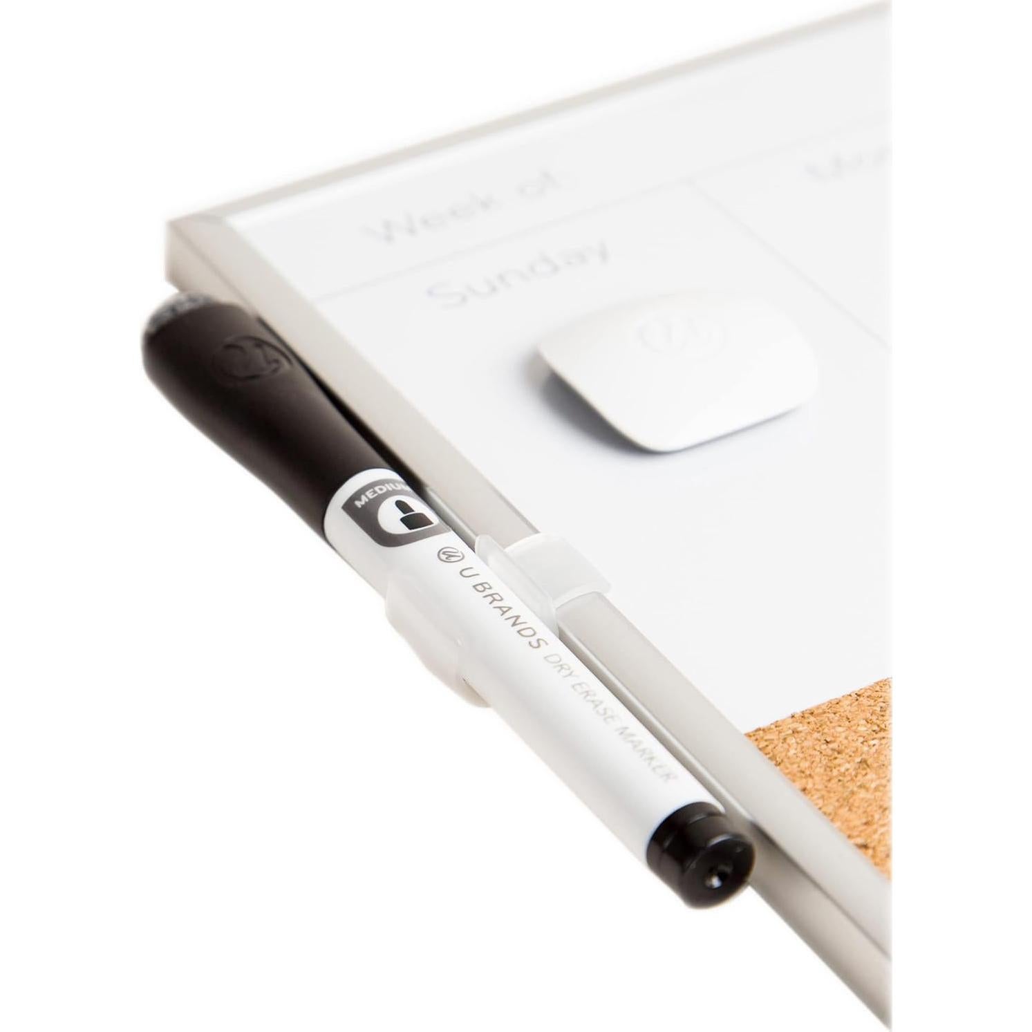 Calendario Semanal Magnético U Brands 45.72x19.05 cm con Corcho