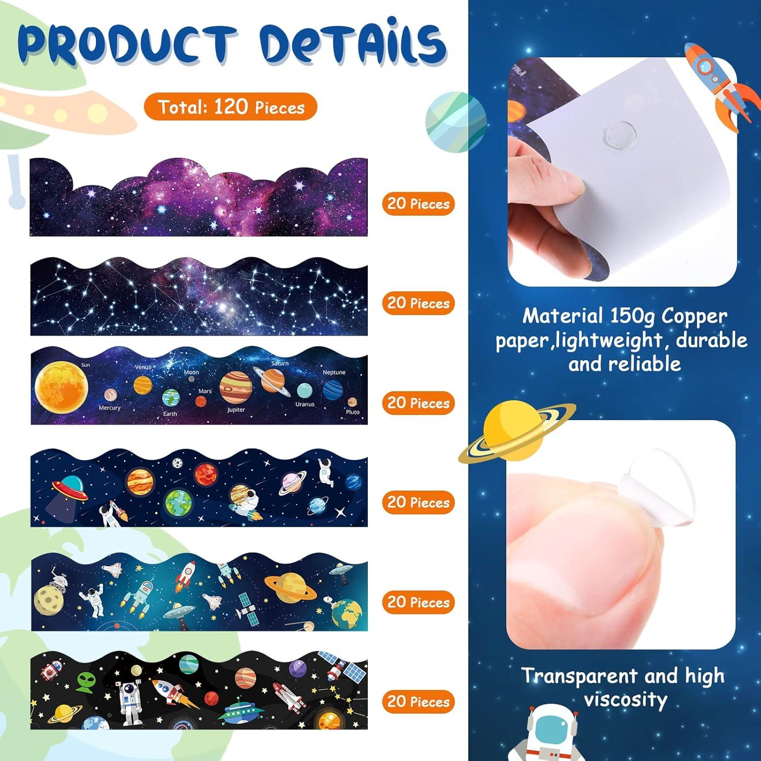 Bordes Decorativos para Tableros Containlol 36 m Espacial