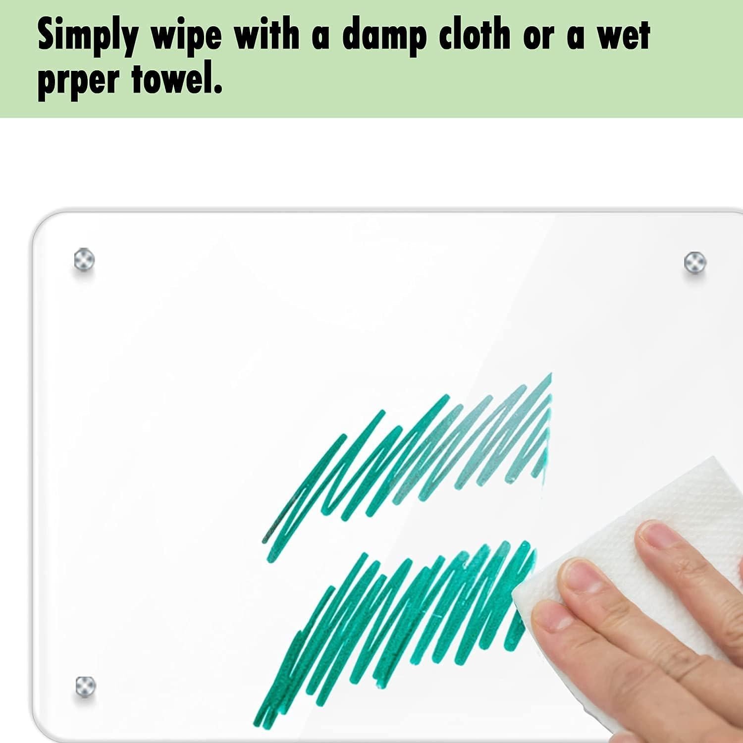 Tablero Magnético Acrílico RAXMIN 15x11 cm con 4 Marcadores