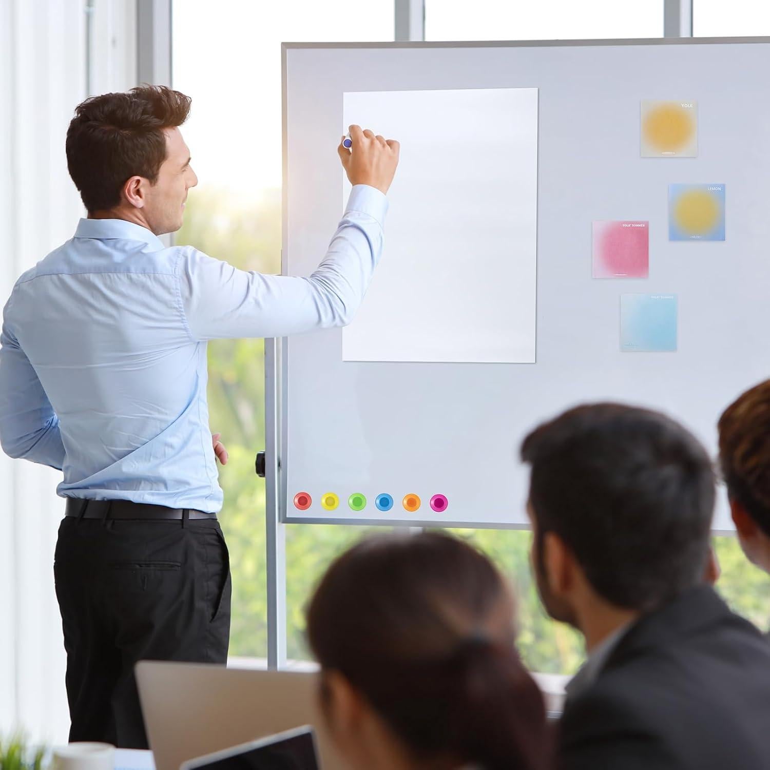 Papel Contacto Pizarra Blanca Magnética ReliThick 30x45cm 4 Pcs